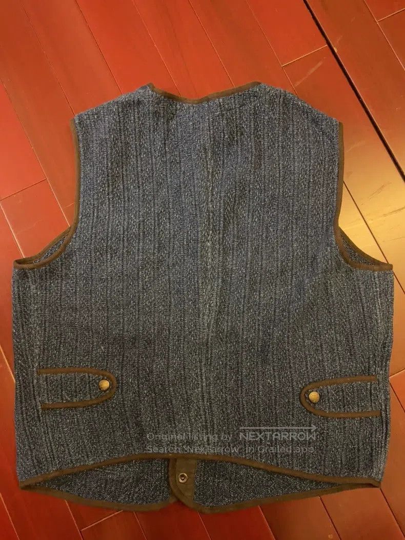 RRL Ralph Lauren RRL Ralph Lauren Blue dyed knitted fisherman's vest Size US M / EU 48-50 / 2 - 2 Thumbnail