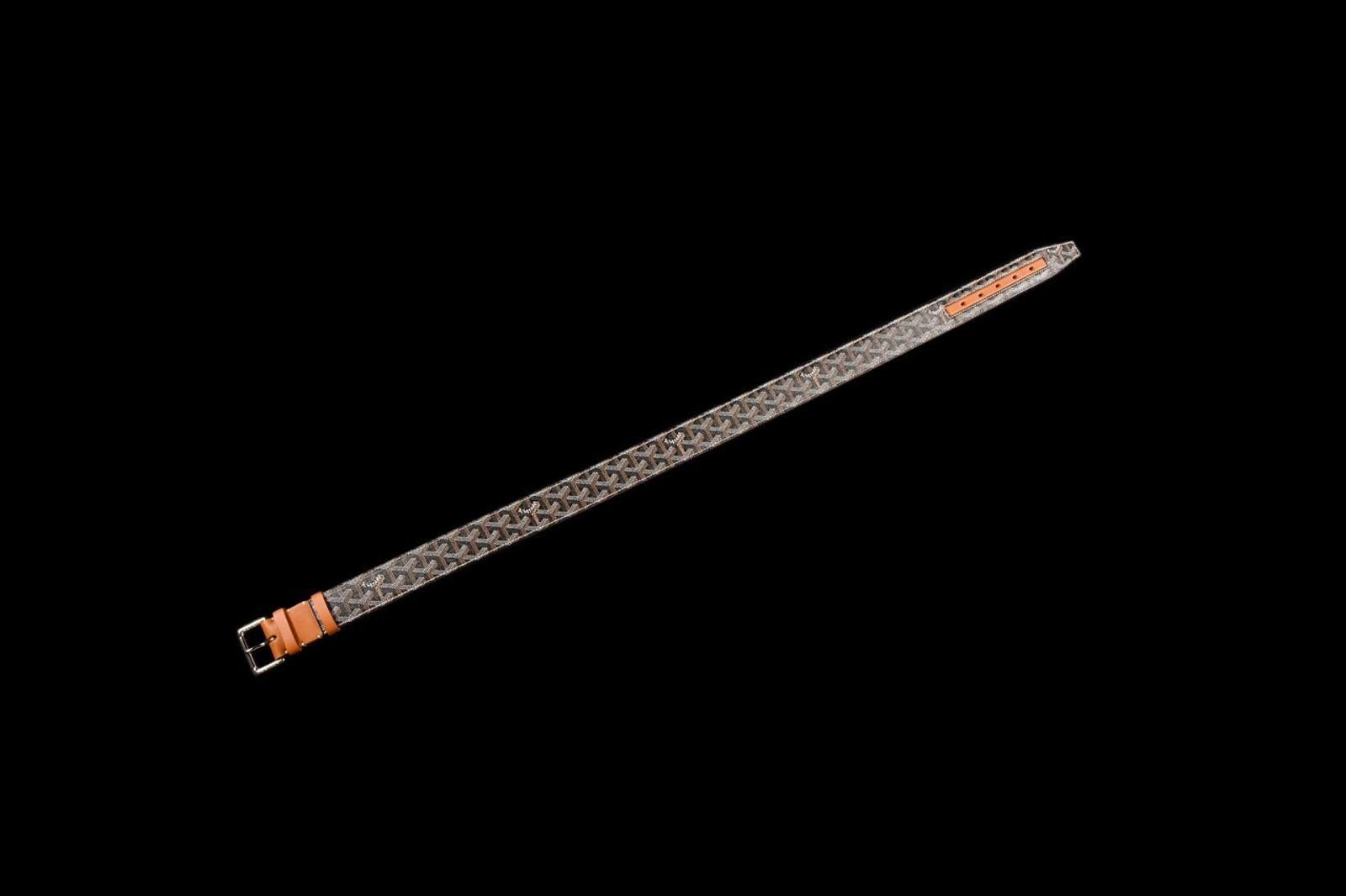 Goyard MAISON GOYARD FLORIDA BELT BLACK TAN Size 90/36 Size ONE SIZE - 2 Thumbnail