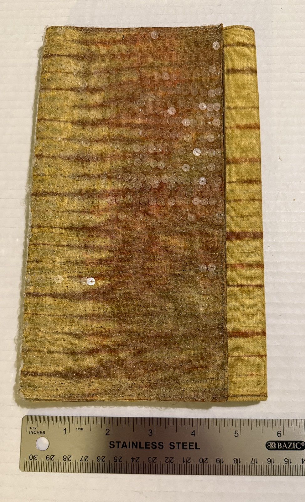 Other Roberta Freymann Gold Sequin Vintage Clutch Purse Handbag Size ONE SIZE - 4 Thumbnail