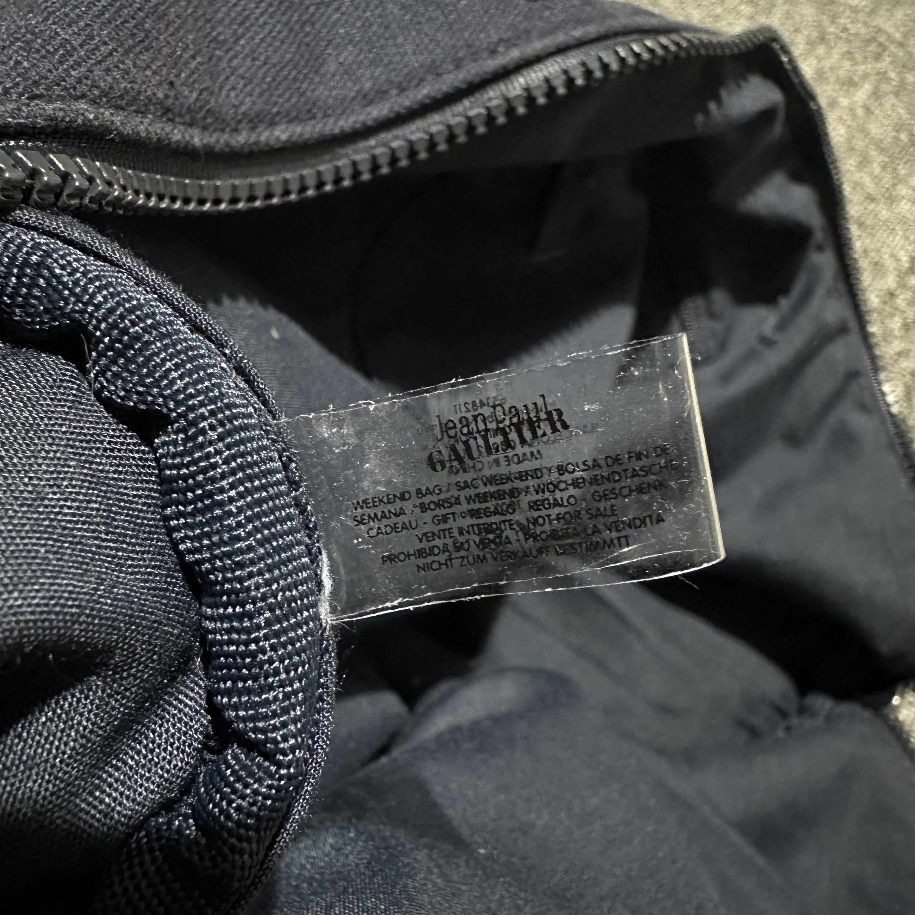 Jean Paul Gaultier Jean Paul Gaultier Travel Bag Size ONE SIZE - 10 Thumbnail