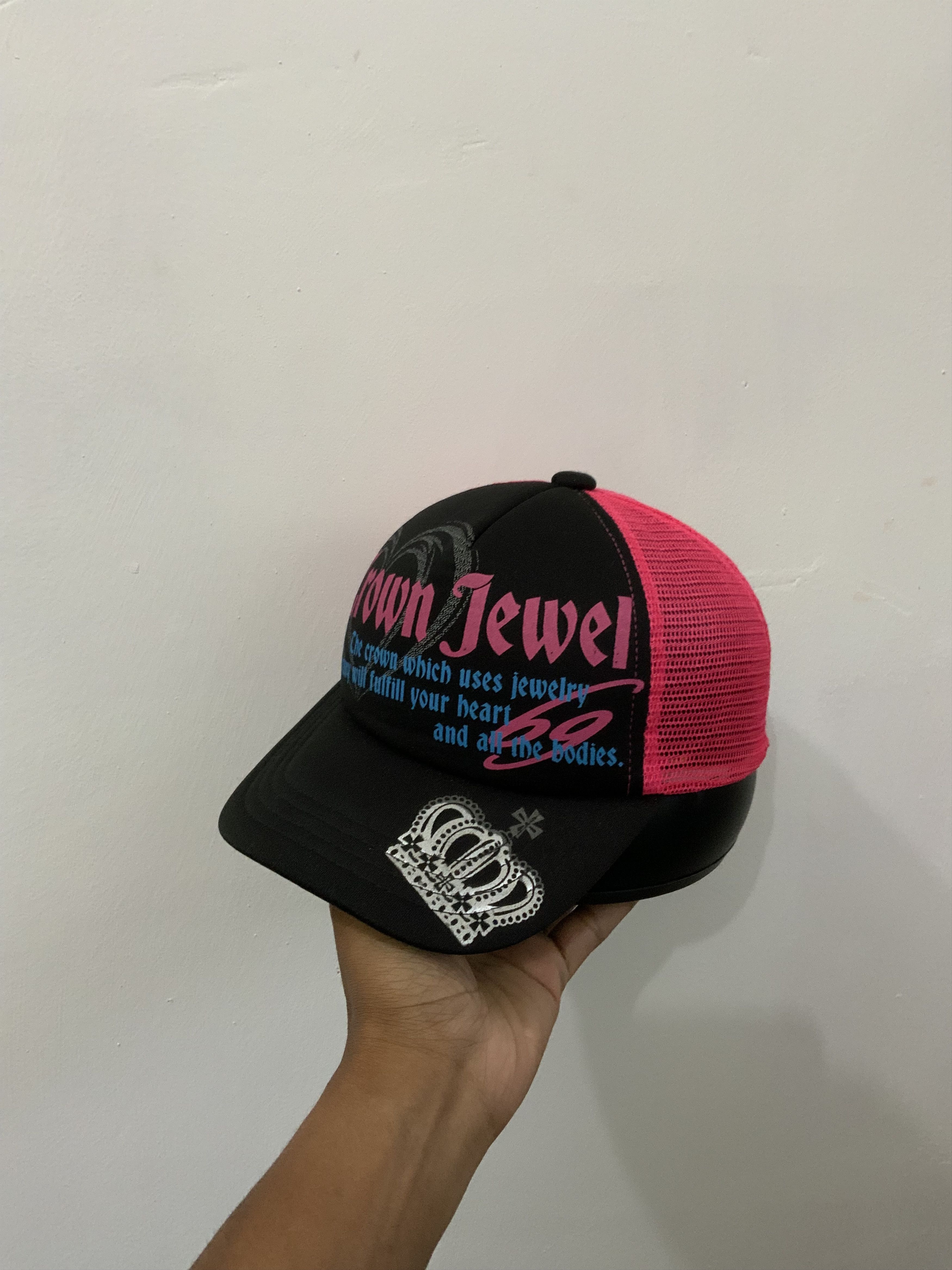 Japanese Brand Crown Jewel Trucker Hat Size ONE SIZE - 2 Thumbnail