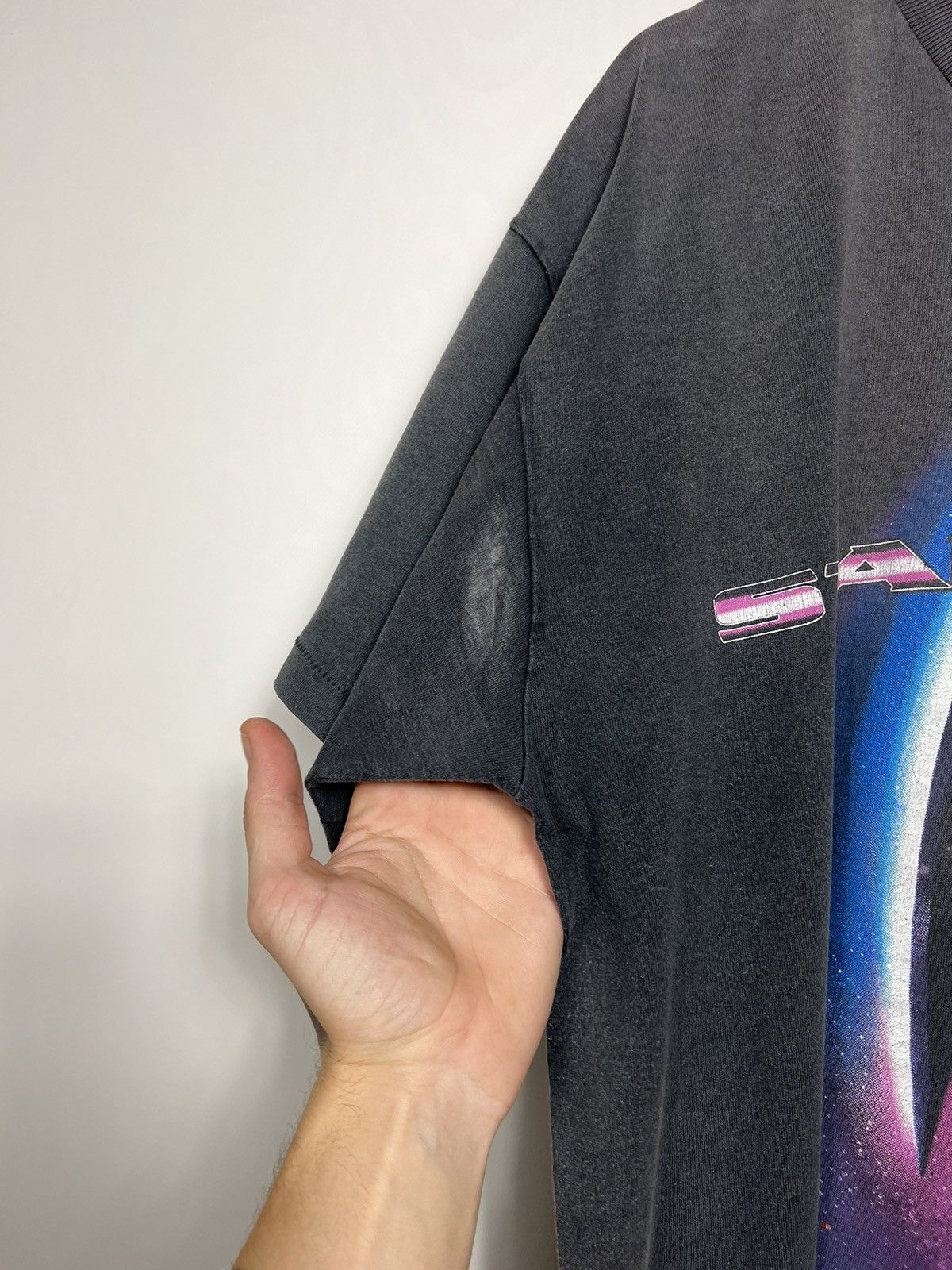 Vintage Vintage 1994 Star Trek Generations Sun Faded T-shirt Tee Size US XL / EU 56 / 4 - 7 Thumbnail