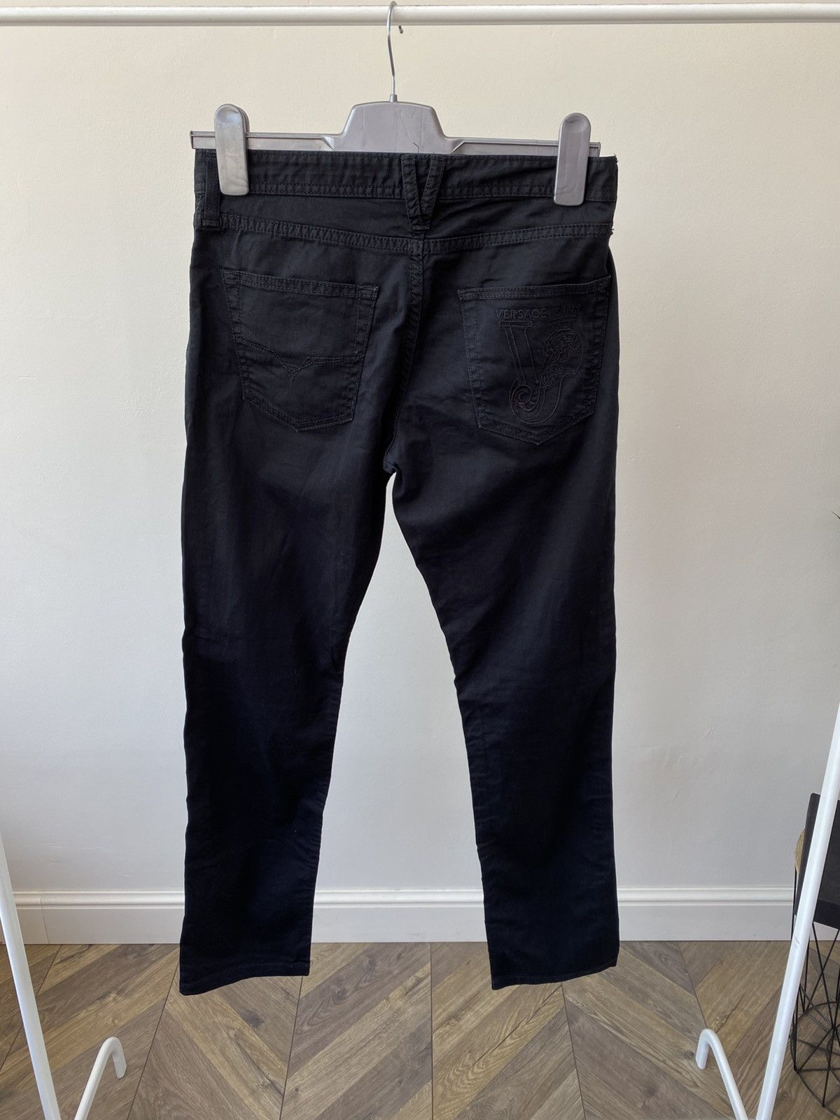 Versace Jeans Couture Vintage Versace Jeans Pants Embroidered Logo Size US 31 - 1 Thumbnail