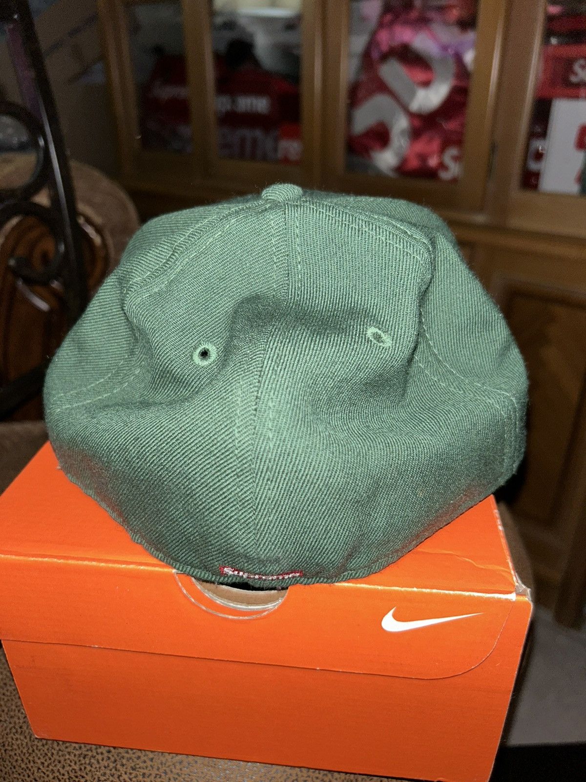 Supreme Supreme S Logo New Era Cap Bright Olive FW20 NEW Size ONE SIZE - 3 Thumbnail