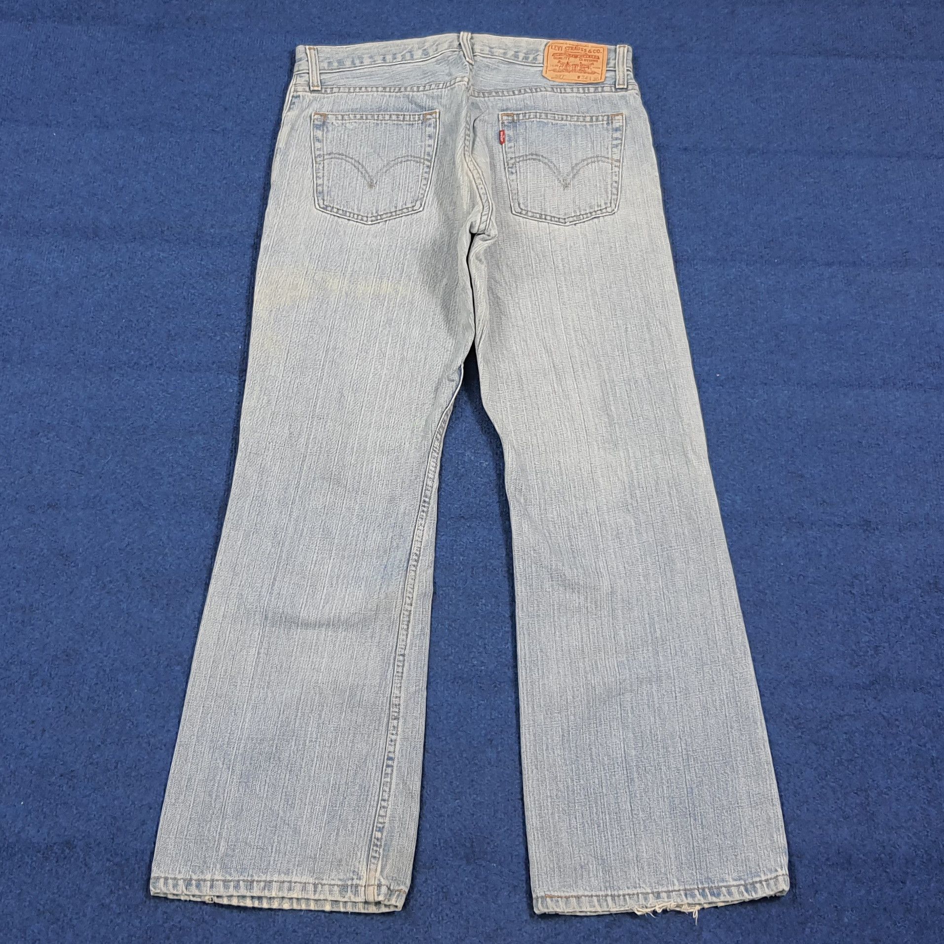 Levi's Vintage Levi's 527 Denim Low Rise Boot Fit Jeans C280N14 Size US 33 - 4 Thumbnail
