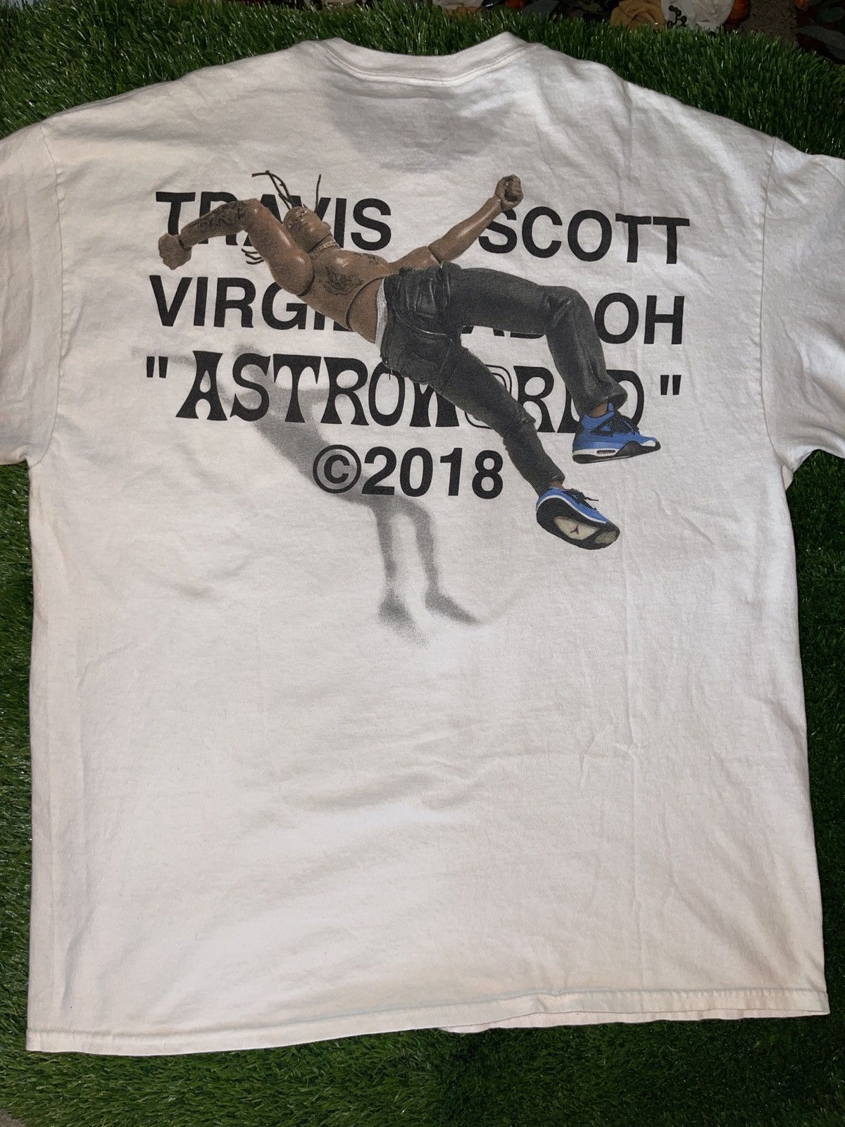 Travis Scott x Virgil Abloh By A Thread Tee (Cactus Jack)