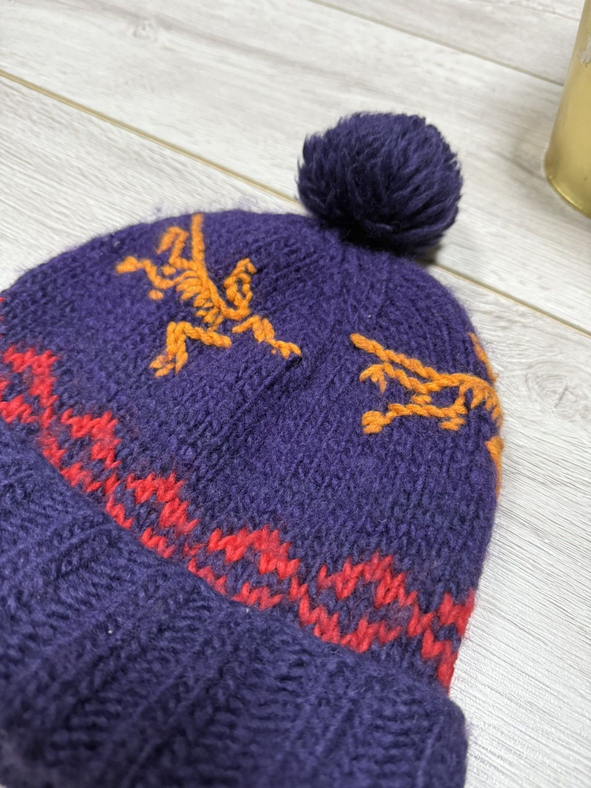 Arc'teryx Arxteryx knitted big bird wool beanie hat Size ONE SIZE - 2 Thumbnail