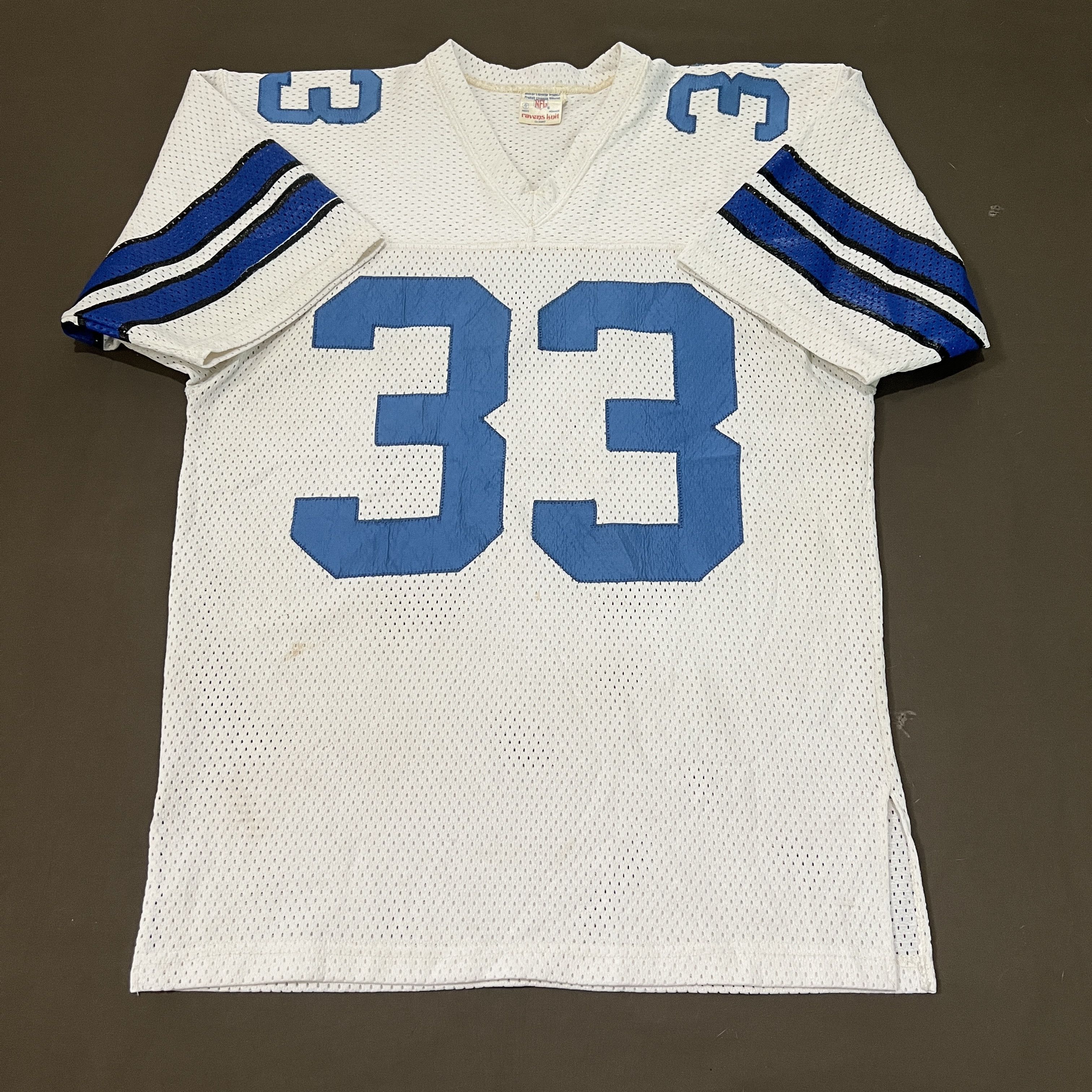 NFL × Vintage Vintage 80s NFL Ravens Knit Football Jersey Size US M / EU 48-50 / 2 - 2 Thumbnail