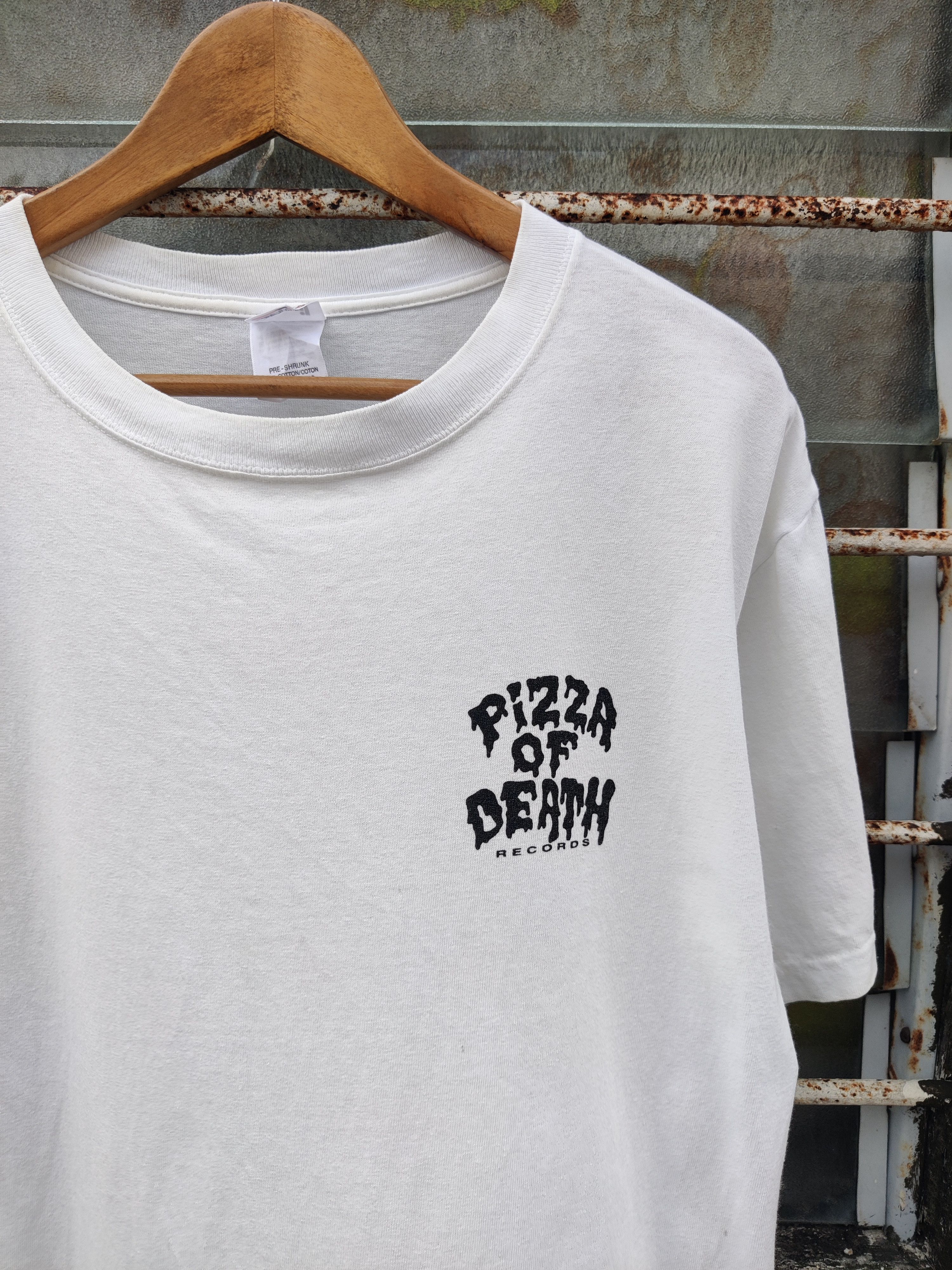 Band Tees Vintage Pizza Of Death Punk Record Label Shirt Size US M / EU 48-50 / 2 - 5 Thumbnail