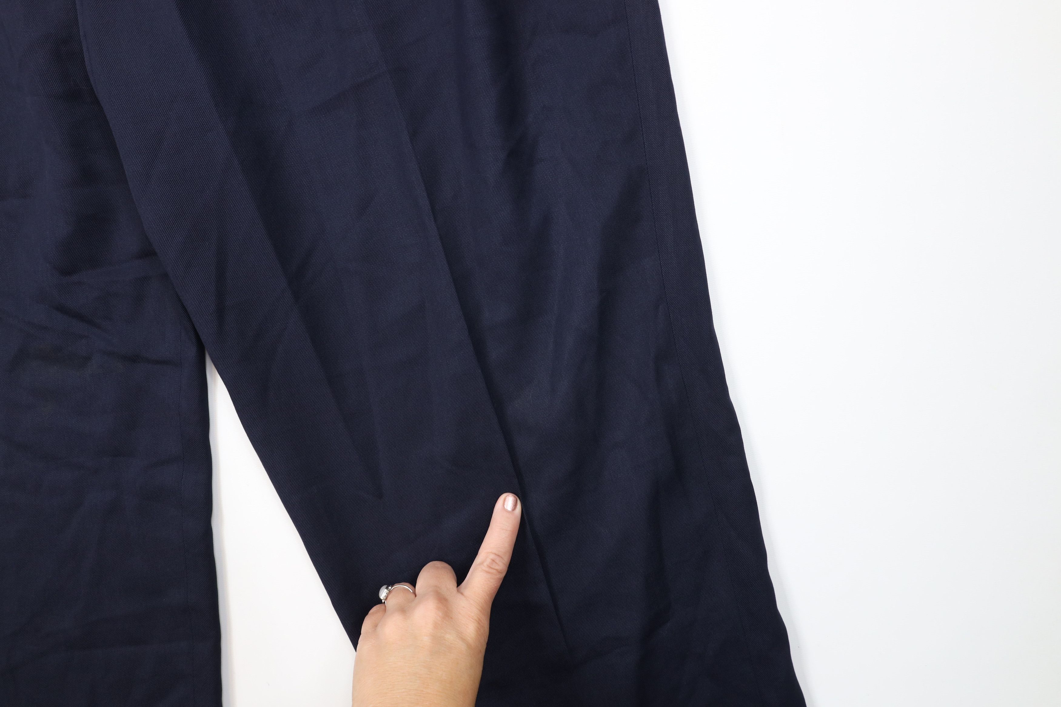 Vintage Vintage 90s Worsted Wool Blend Wide Leg Chino Pants USA Size US 44 / EU 60 - 6 Thumbnail