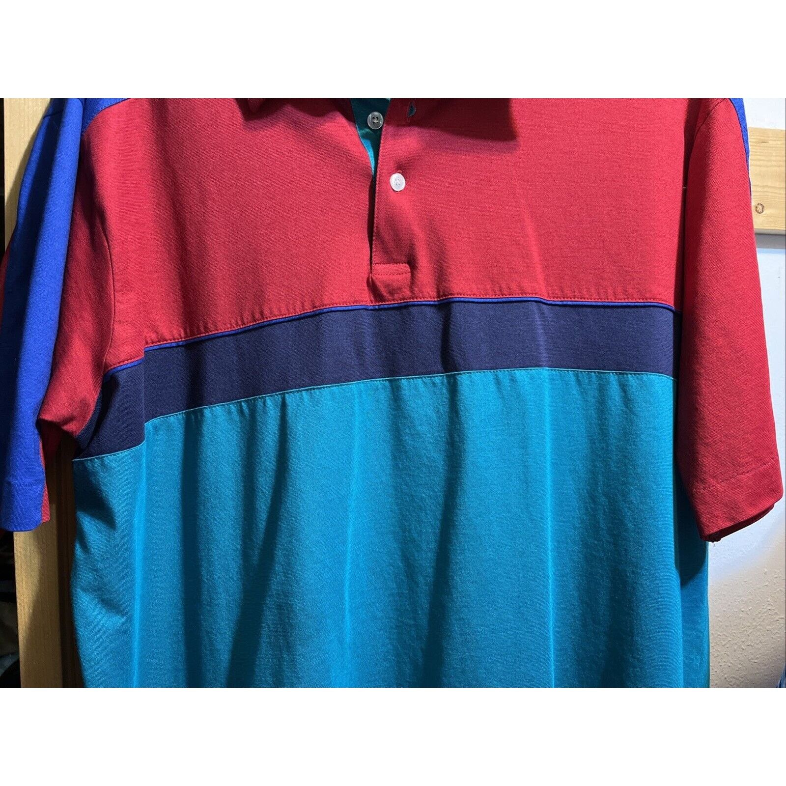 Arrow Arrow Vintage Y2K Polo Men’s XL Red Green Button Golf Shirt Size US XL / EU 56 / 4 - 5 Thumbnail
