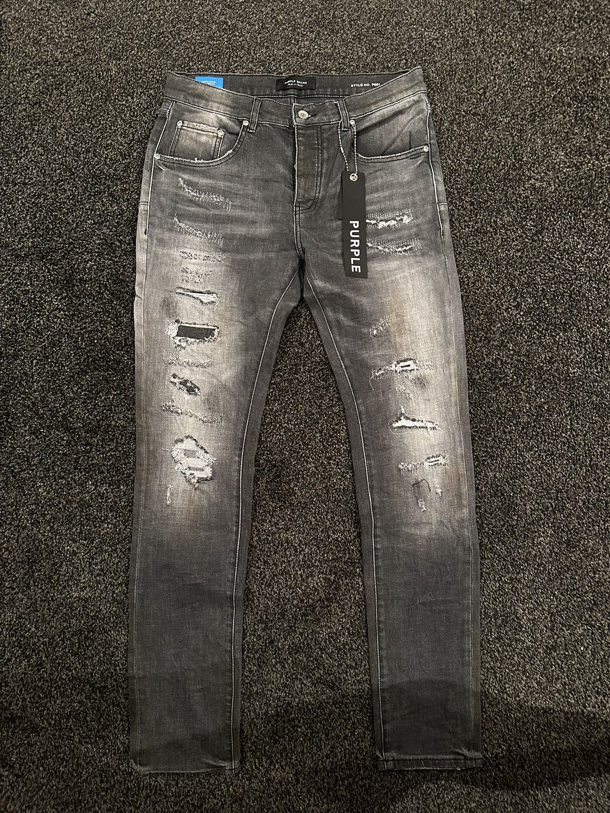 PURPLE BRAND 28 Purple jeans black tag limited edition size 28