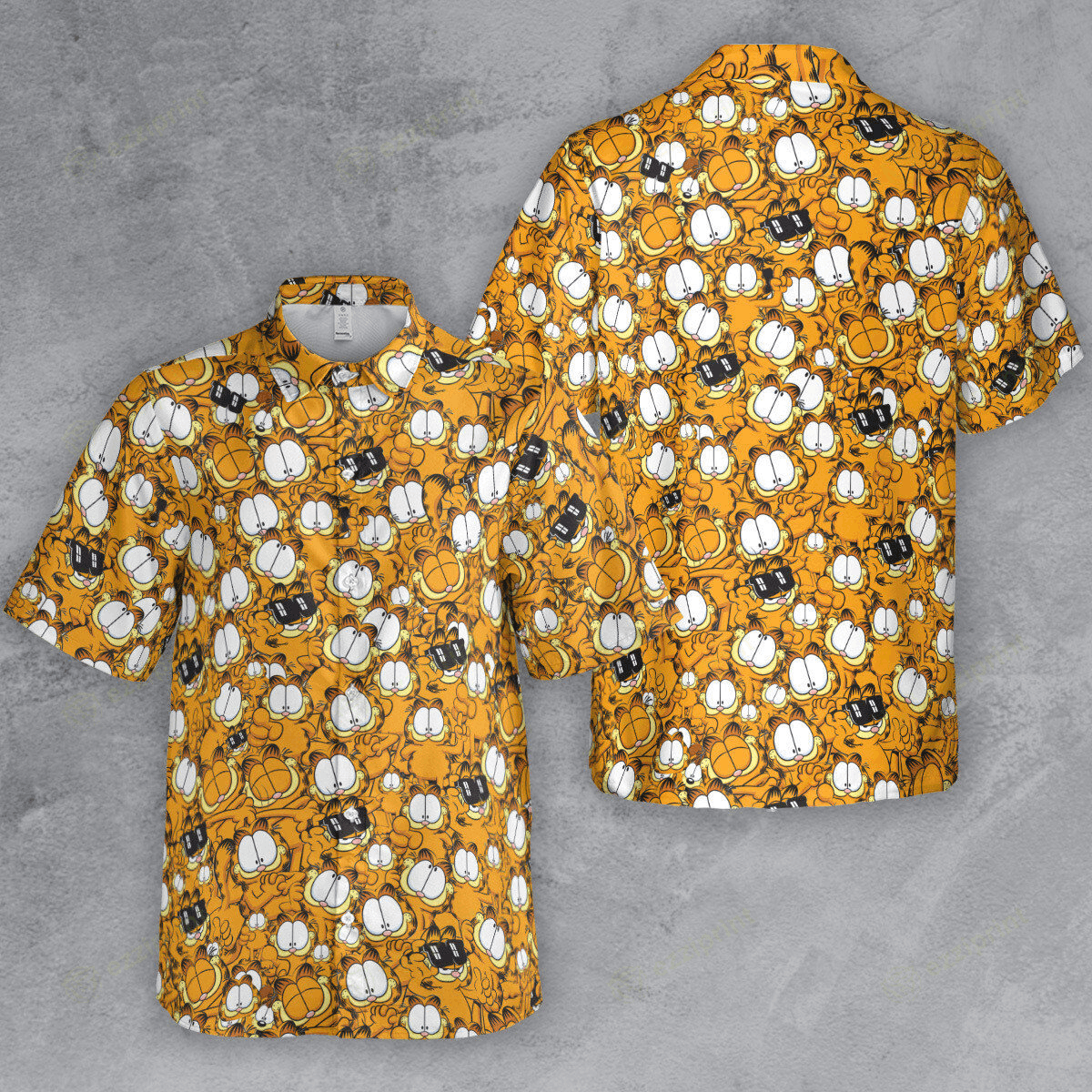 The Unbranded Brand Garfield The Garfield Show Button Down Shirt Size US M / EU 48-50 / 2 - 4 Thumbnail