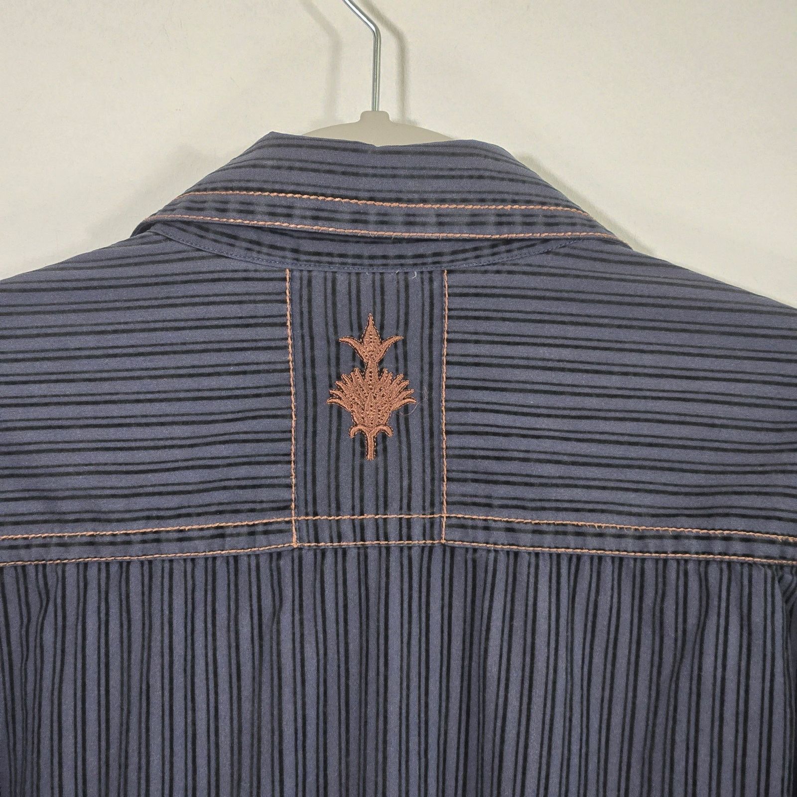 Pronto Uomo Pronto Uomo BLUE Men's Shirt. Size Medium. Size US M / EU 48-50 / 2 - 7 Thumbnail