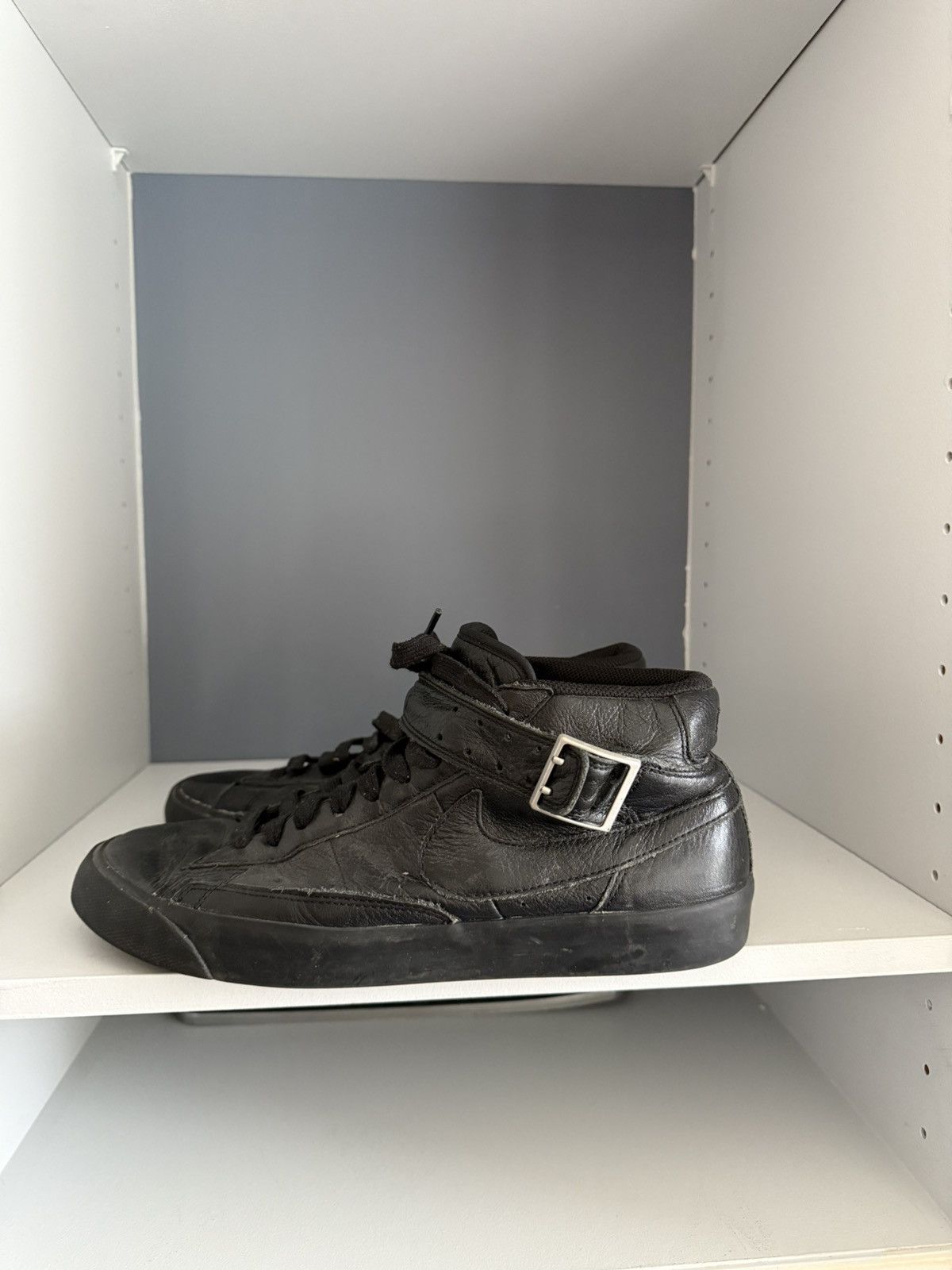 Nike Nike Blazer Mid Belted Black 2010 Size US 9.5 / EU 42-43 - 1 Thumbnail