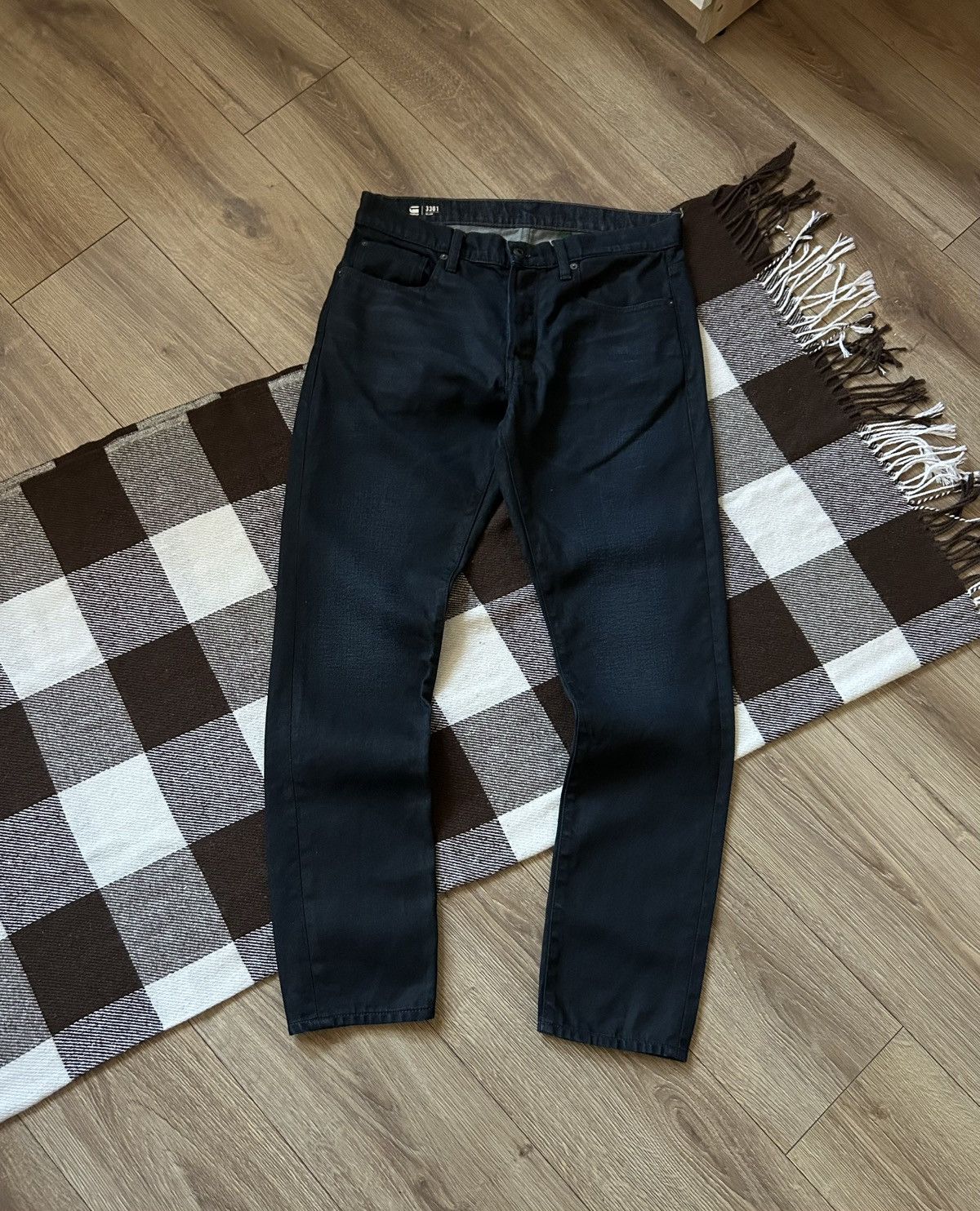G-Star Vintage 3301 G Star Raw slim jeans mens denim Size US 32 / EU 48 - 1 Thumbnail