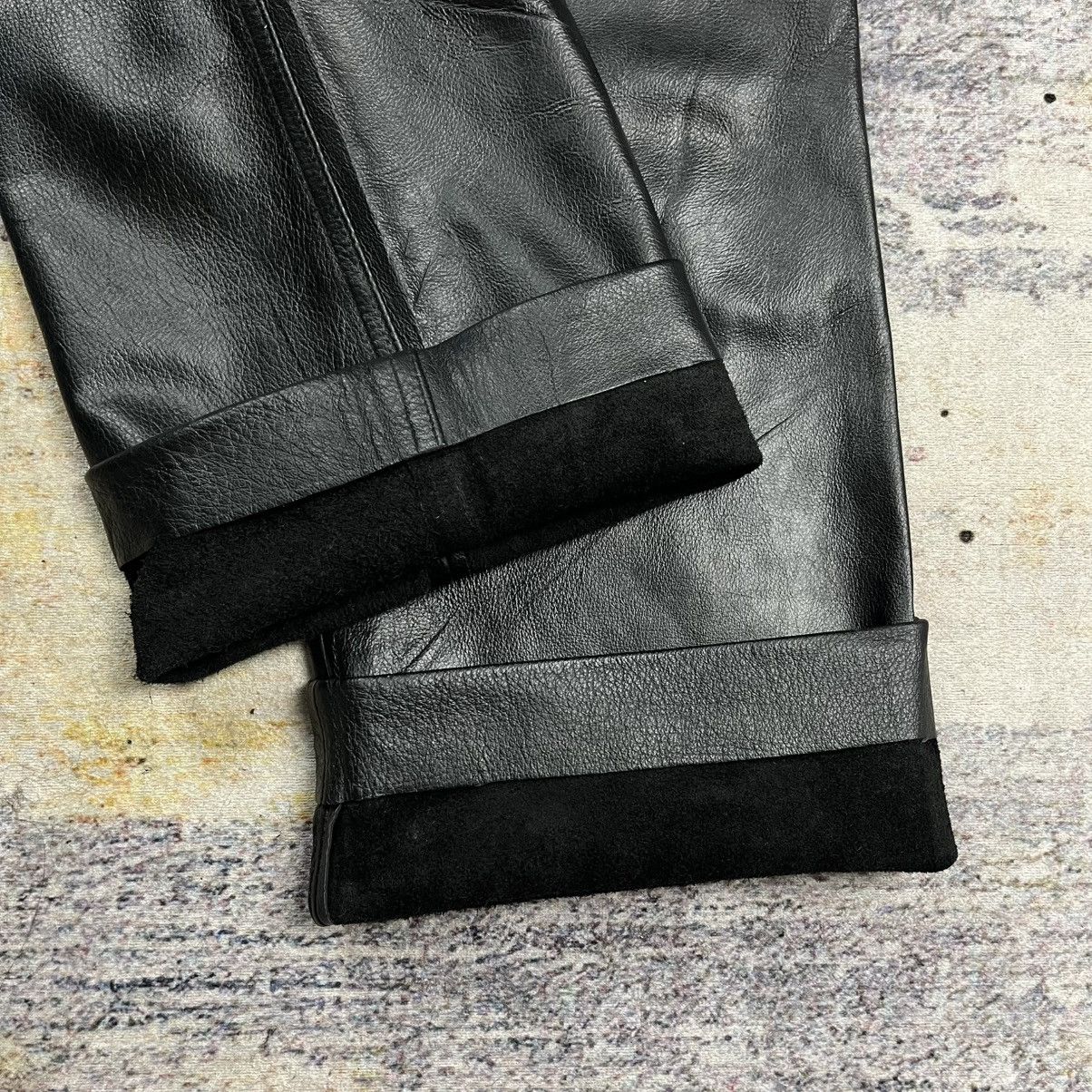 agnes b. Vintage 90s Agnes B leather pants Size US 30 / EU 46 - 6 Thumbnail