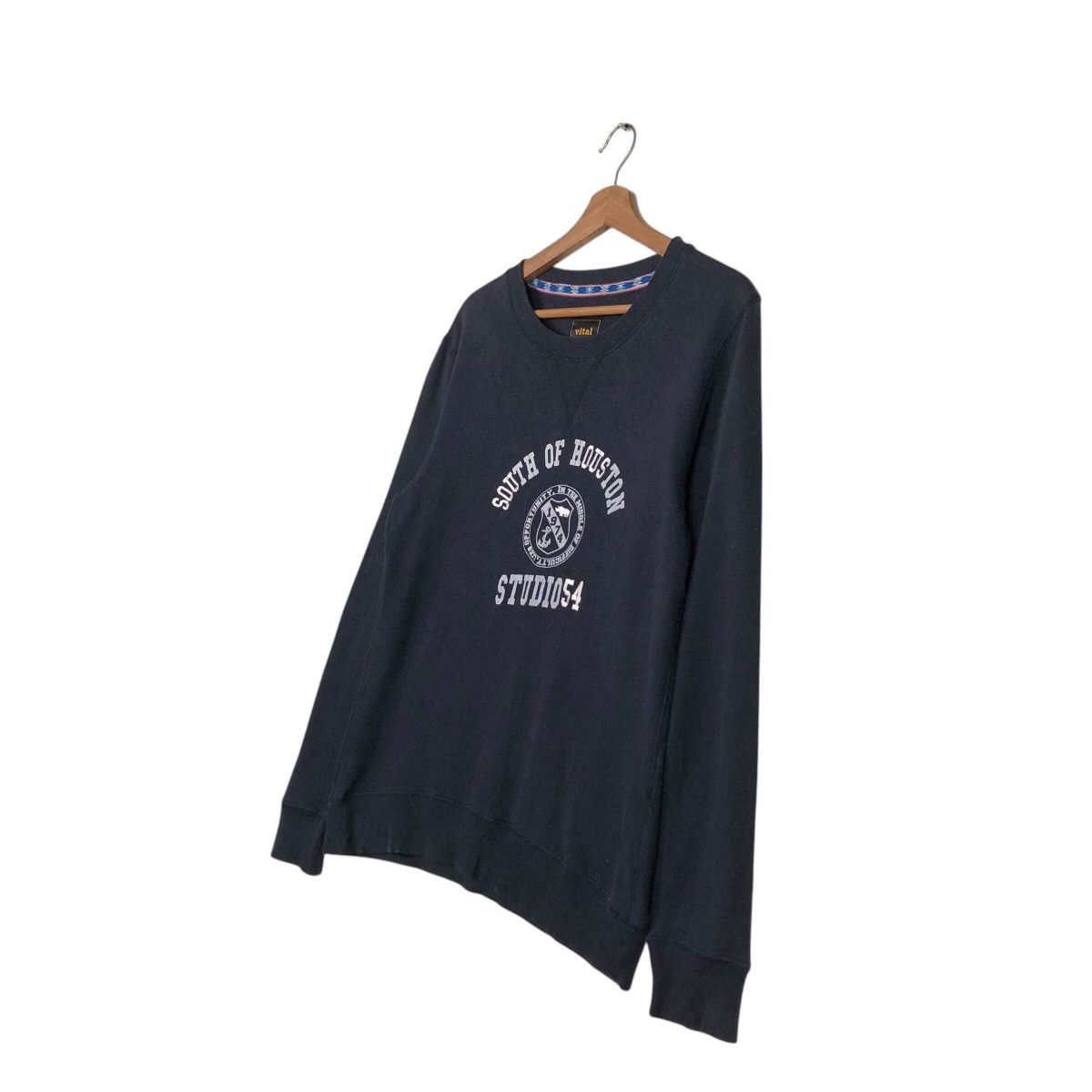 Japanese Brand 📌South of Houston Sweatshirt Big Logo Issey Miyake Size US M / EU 48-50 / 2 - 3 Thumbnail