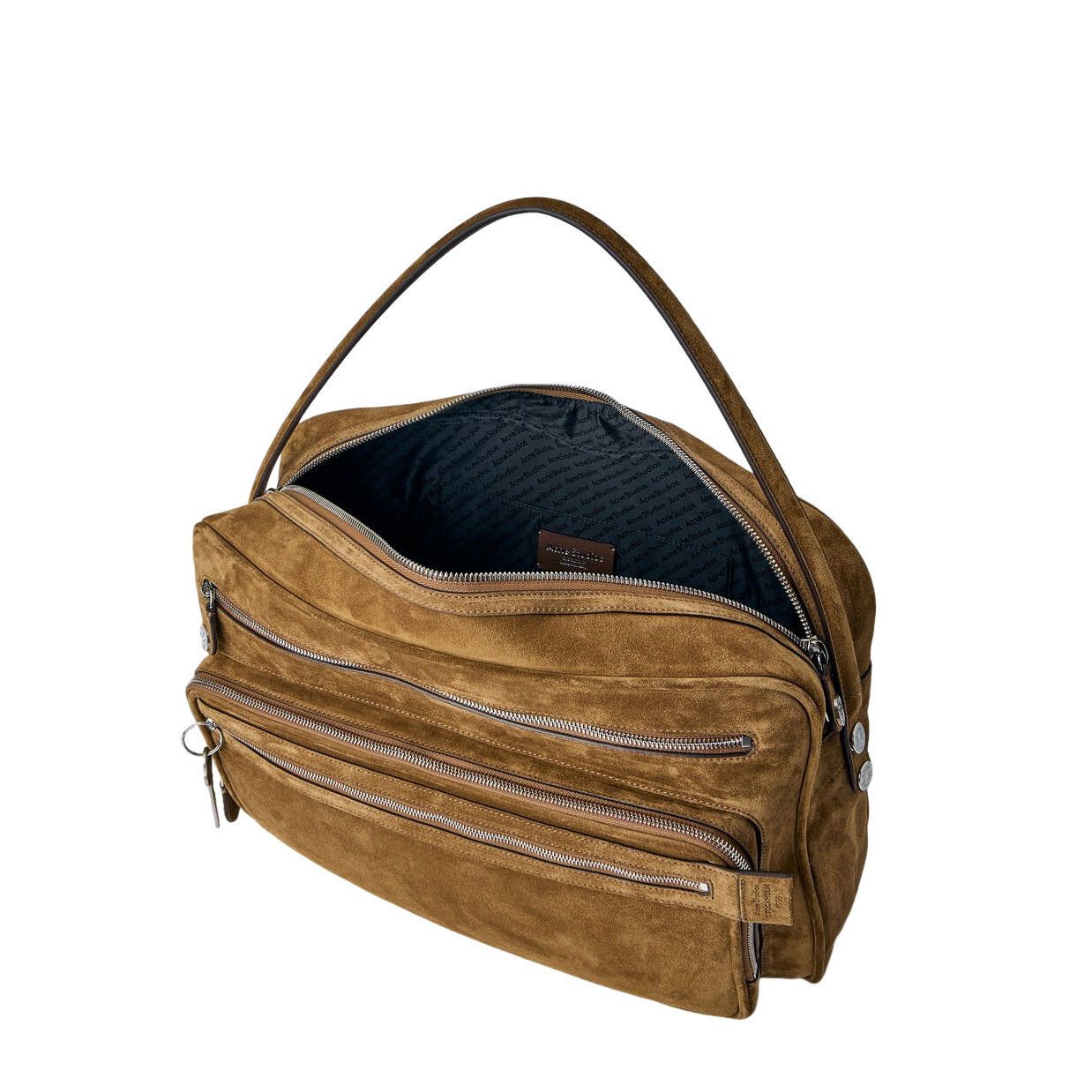 Acne Studios ACNE STUDIOS Camero Camera Cognac Suede Shoulder Bag New & A Size ONE SIZE - 3 Thumbnail