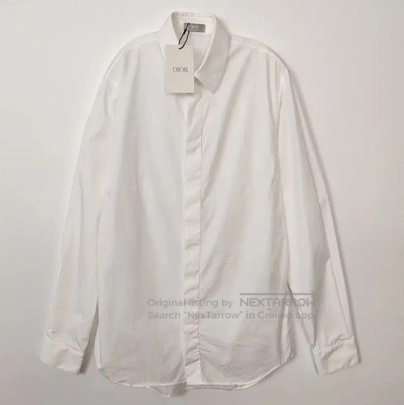 Other Dior White Cotton Men's Shirt . Size US M / EU 48-50 / 2 - 1 Thumbnail