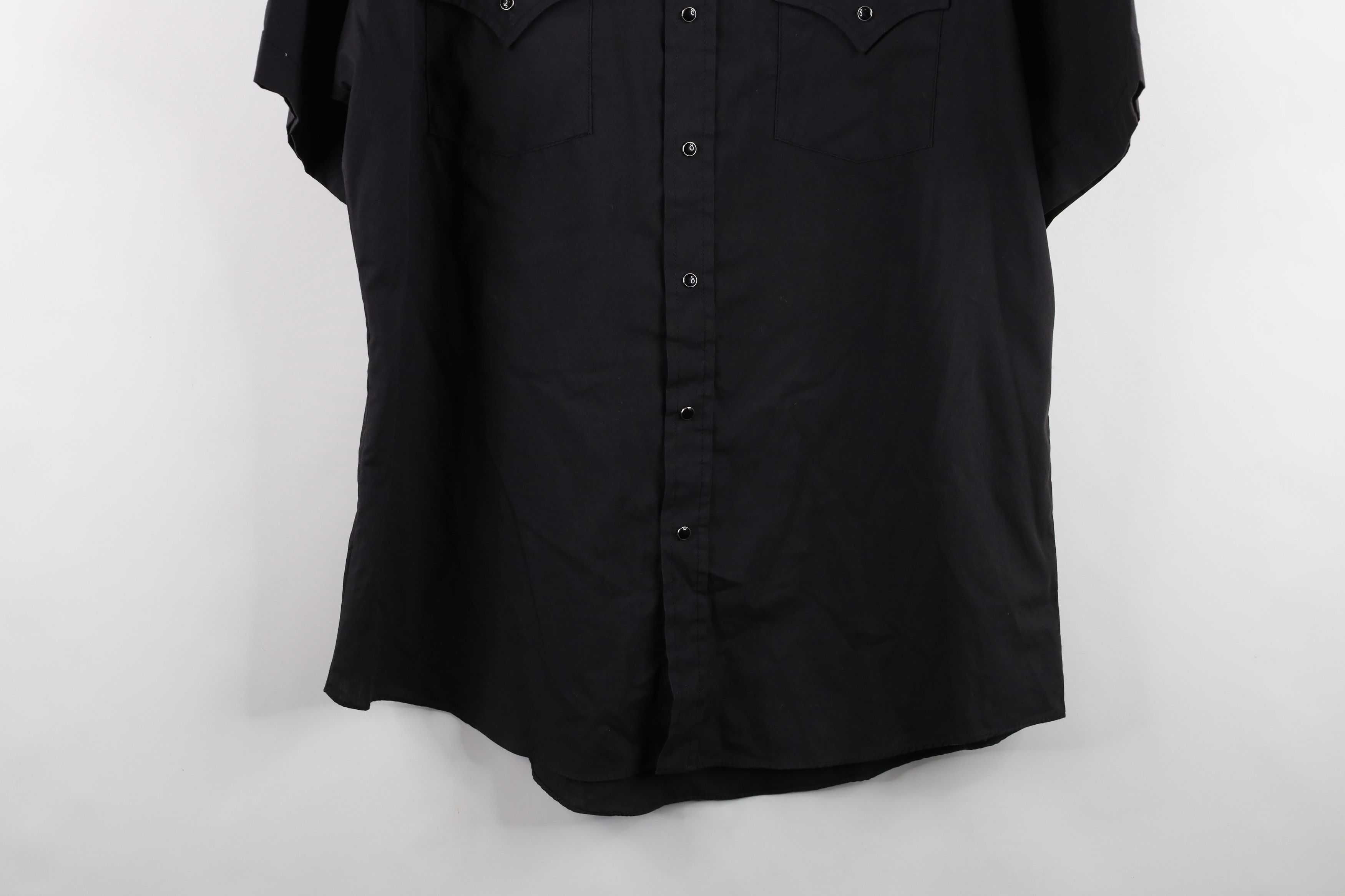 Vintage Vintage 90s Streetwear Rodeo Cowboy Button Shirt Black Size US L / EU 52-54 / 3 - 3 Thumbnail