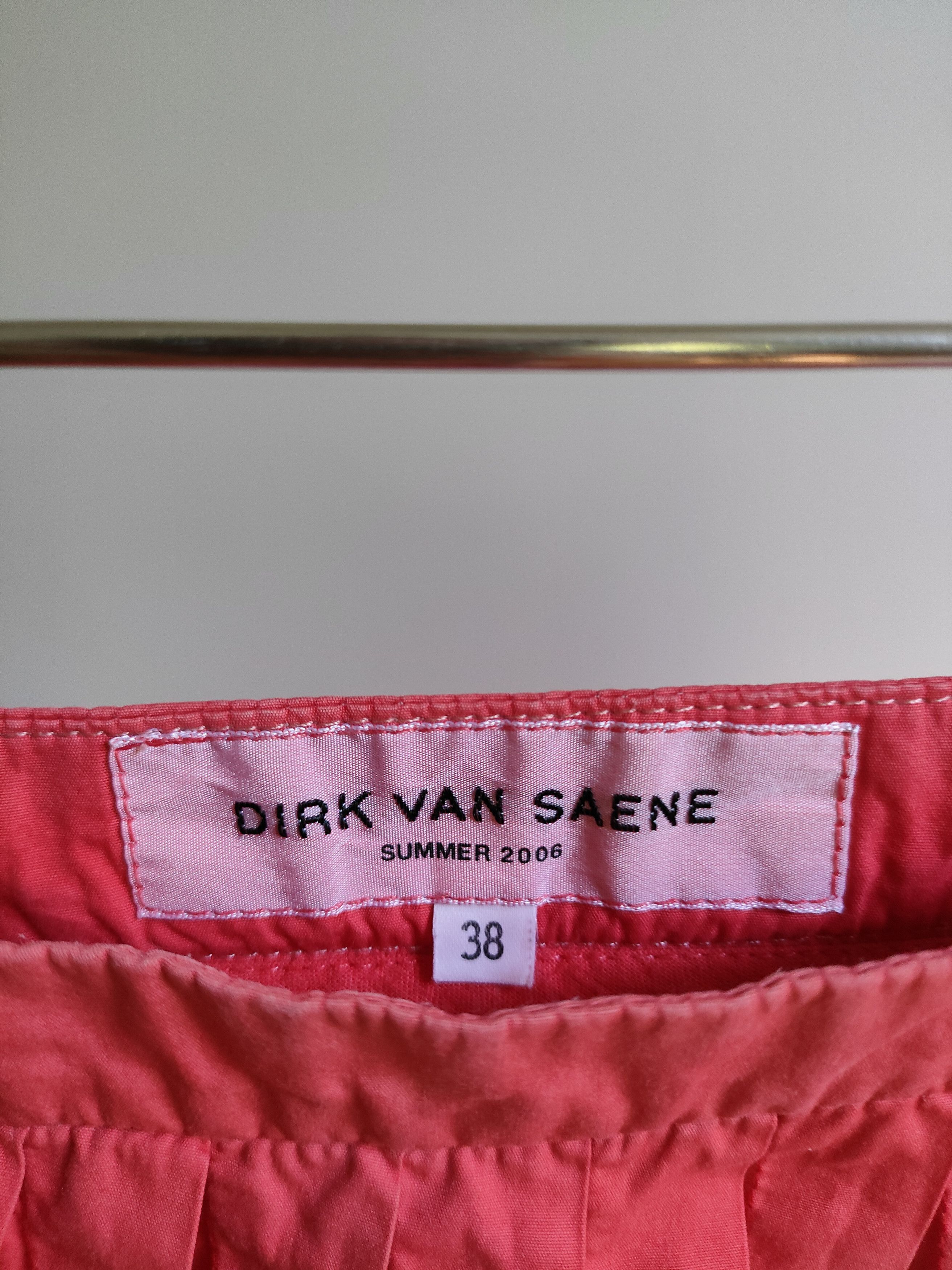Dirk Van Saene Dirk Van Saene Summer 2006 Skirt Size 26" / US 2 / IT 38 - 3 Thumbnail