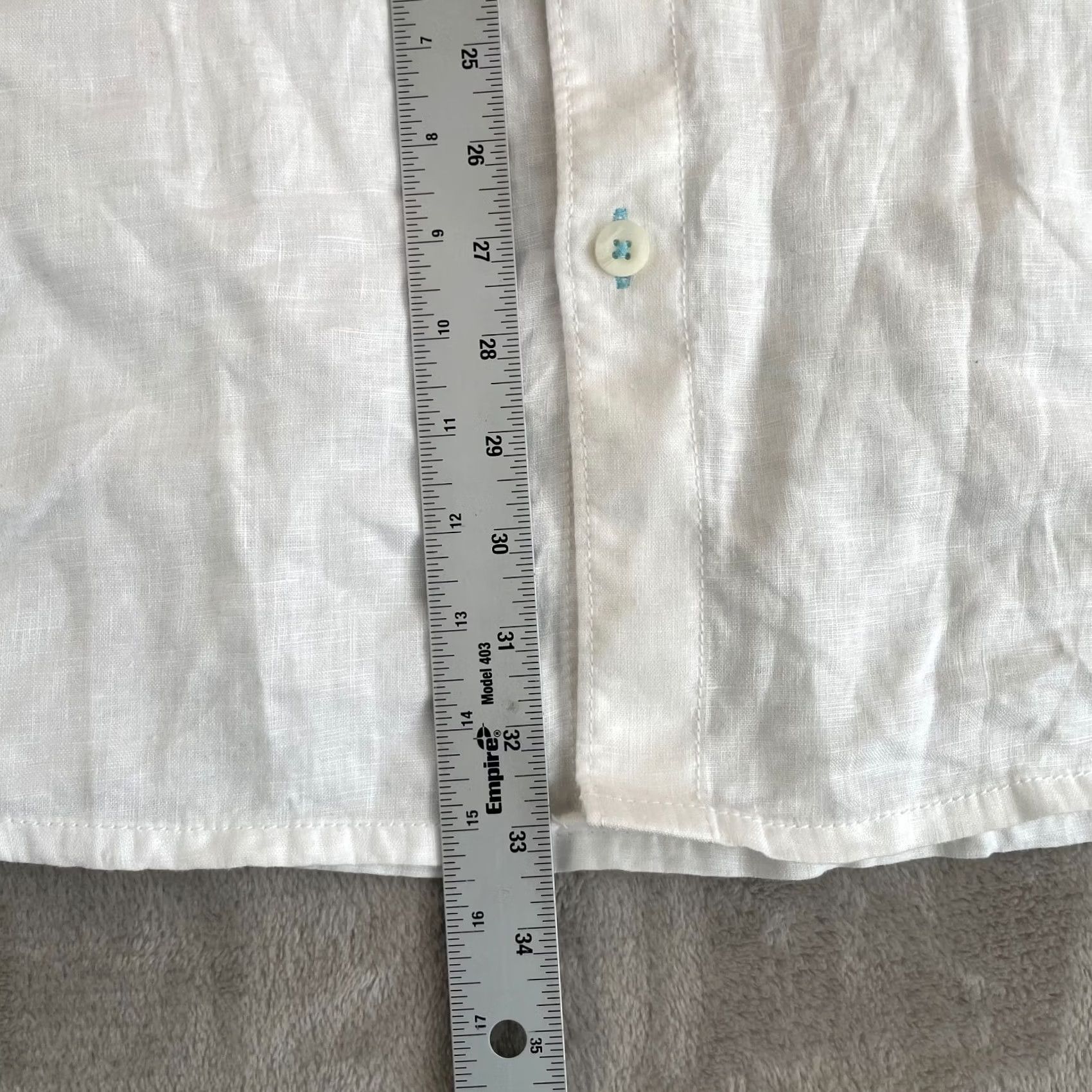 Tommy Bahama Tommy Bahama Linen Shirt Men 3XL White Long Sleeve Marlin NWOT Shirt Size US XXL / EU 58 / 5 - 6 Thumbnail