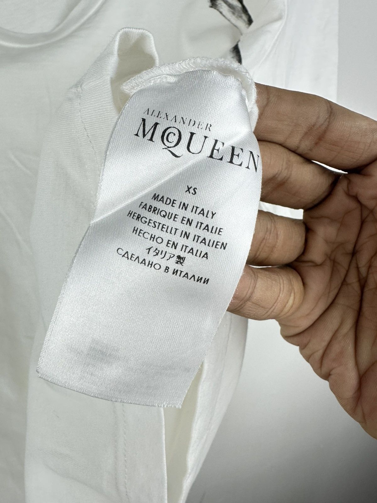 Alexander McQueen Alexander McQueen Shoulder Bones 2014 Tee Size US M / EU 48-50 / 2 - 9 Thumbnail