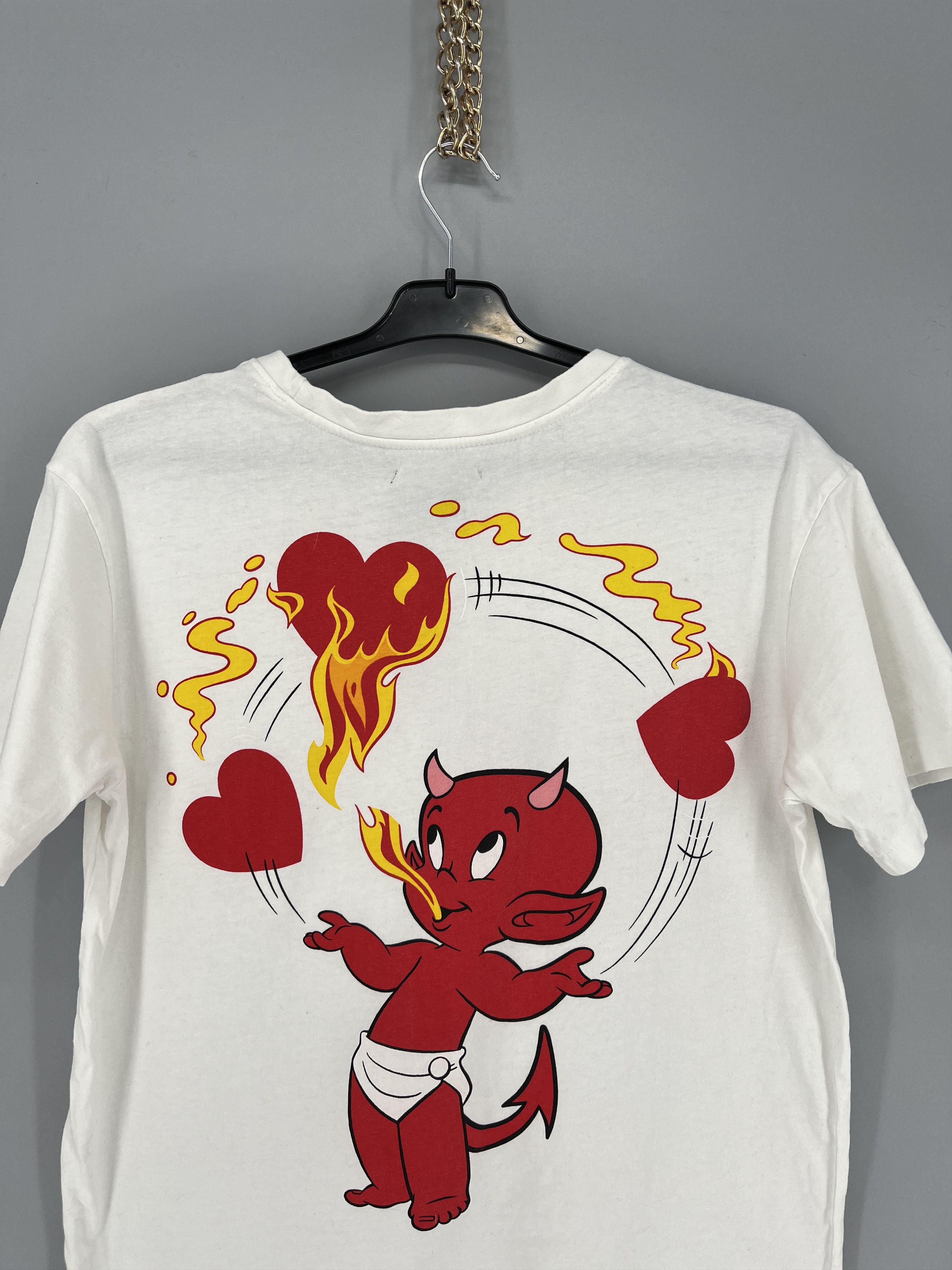 Other Vintage Hot Stuff "I'm Hot for You" Red Devil Harvey Comics Size S / US 4 / IT 40 - 9 Thumbnail