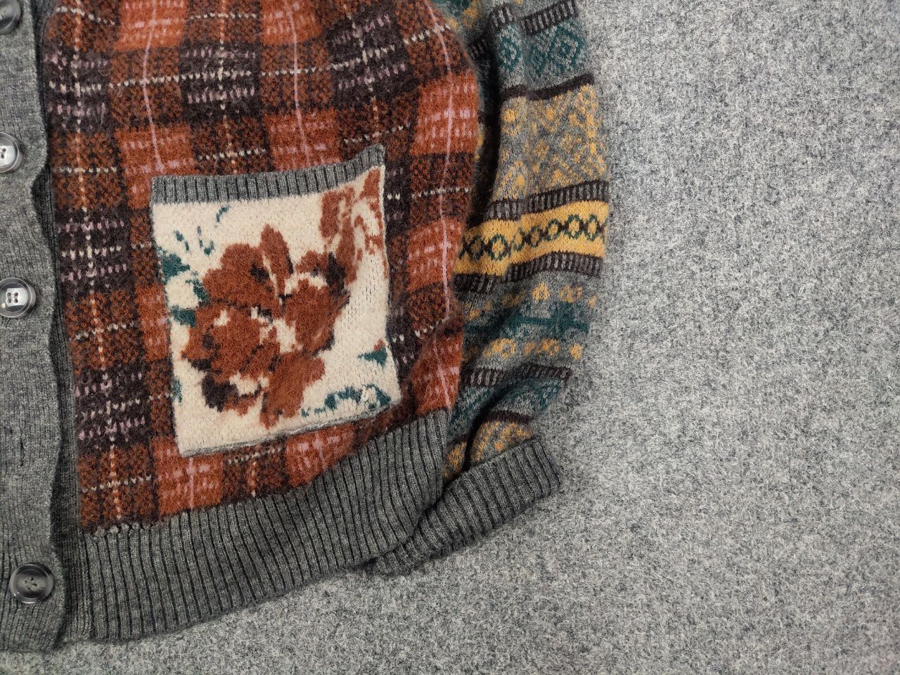 Japanese Brand Cardigan Y2K Junya Watanabe Hysteric Glamour Style Sweater Size US S / EU 44-46 / 1 - 6 Thumbnail