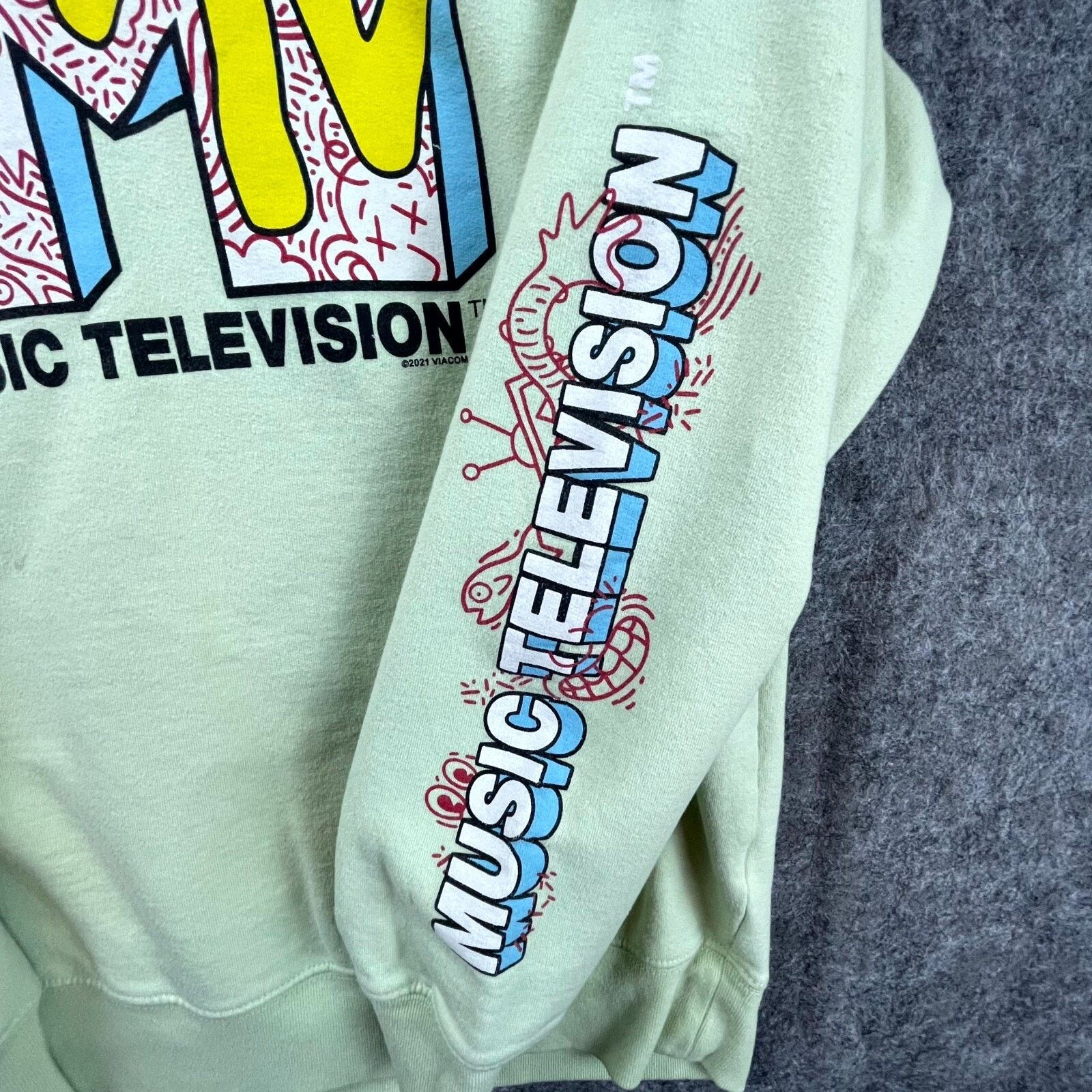 Mtv Vintage MTV Sweatshirt Med Music Television 90s Nostalgic Size US M / EU 48-50 / 2 - 2 Thumbnail