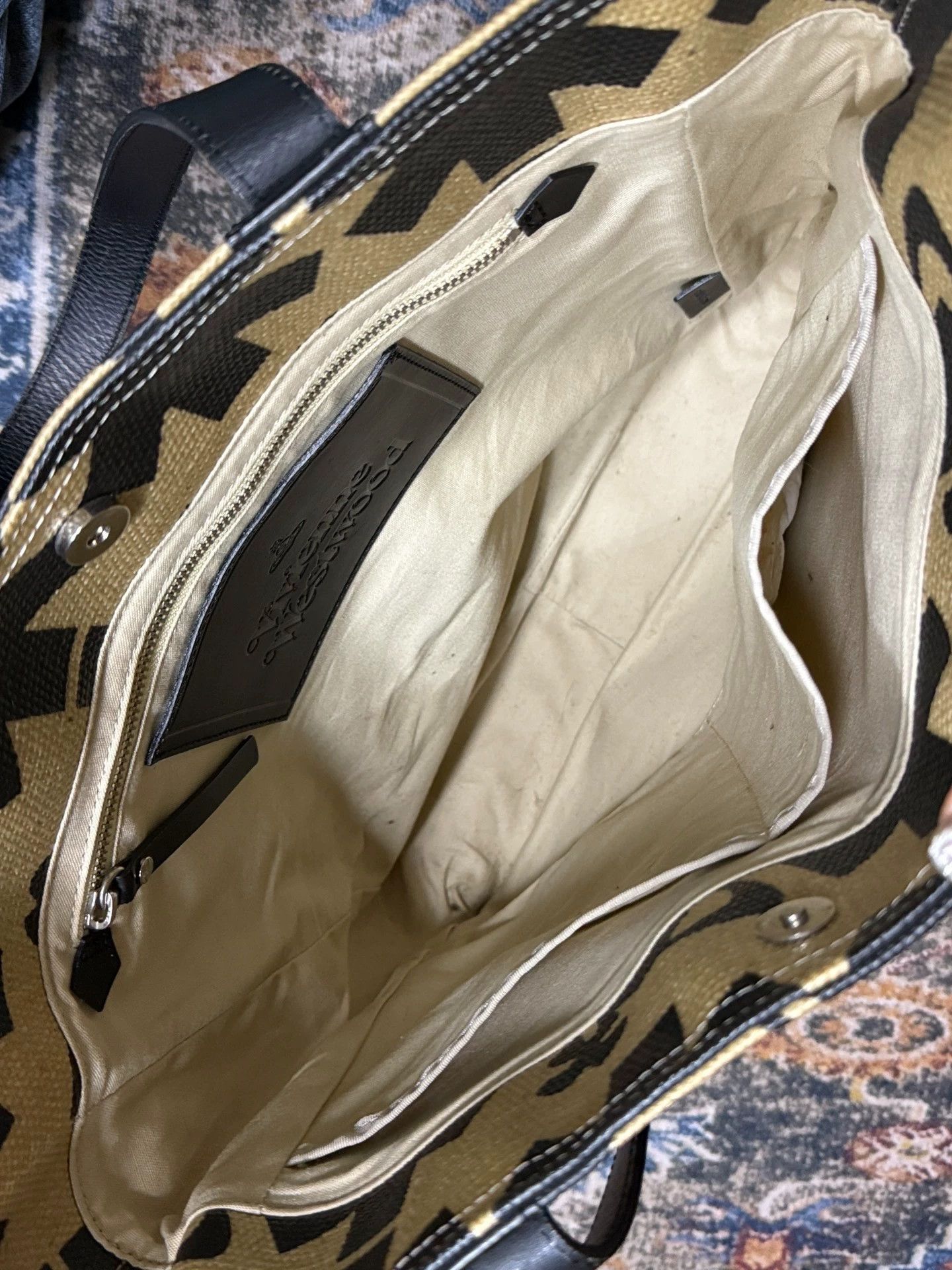 Vivienne Westwood Vivienne Westwood Women's Saturn Tote Bag Size ONE SIZE - 8 Thumbnail