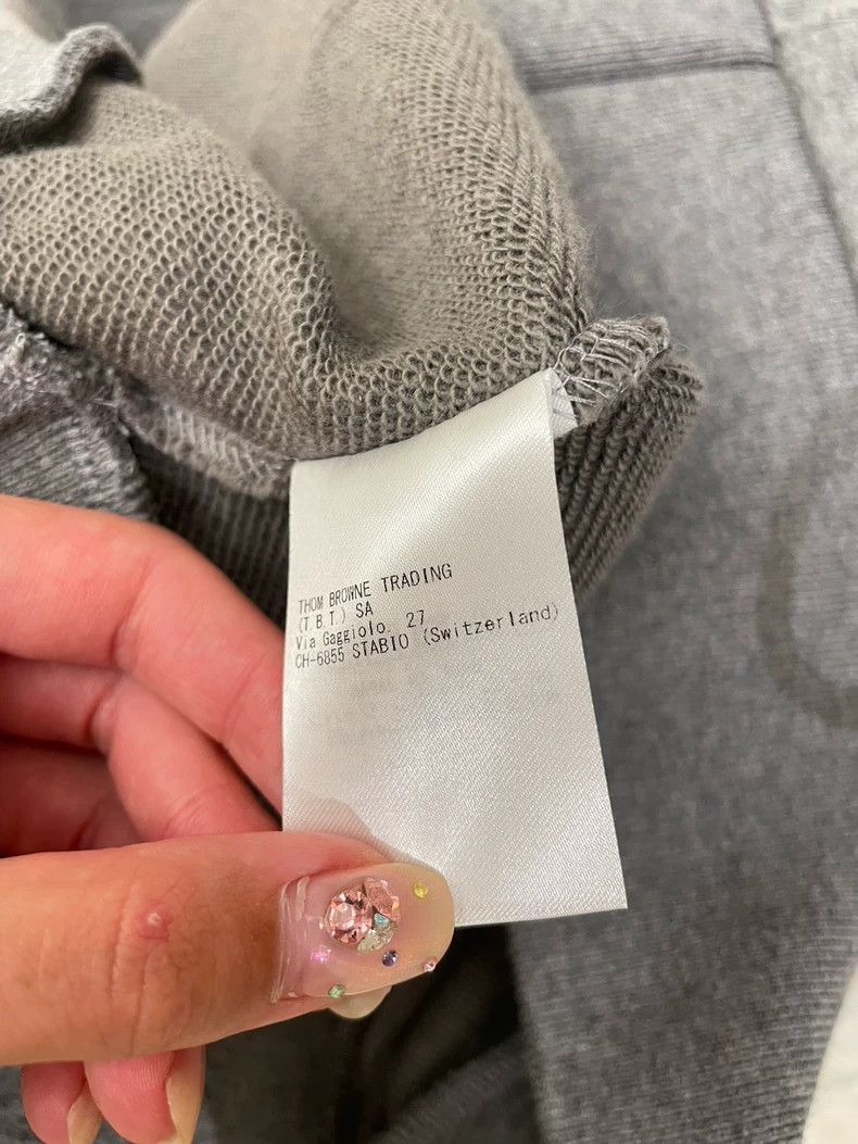 Thom Browne Thom Browne The jacket is grey Size US XL / EU 56 / 4 - 8 Thumbnail