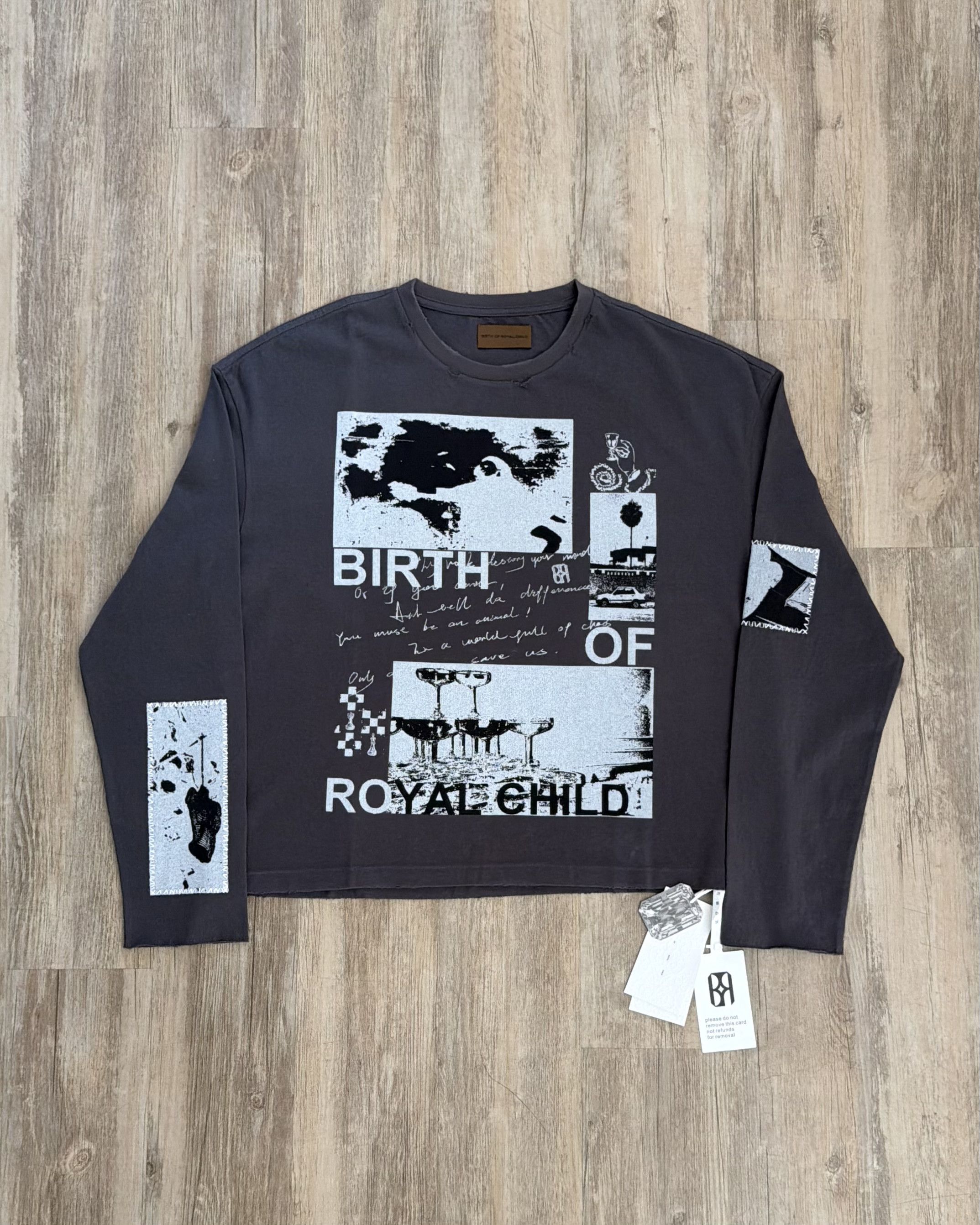 Birth of Royal Child Birth of Royal Child 90s Hollywood Long Sleeve Shirt Size US L / EU 52-54 / 3 - 1 Thumbnail