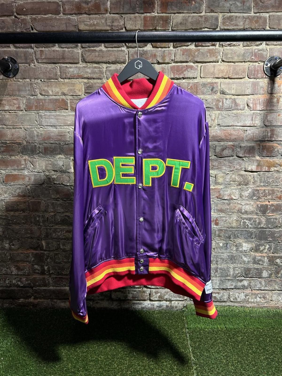Gallery Dept. Gallery Dept. MVP Satin Jacket Purple Sz. XXL Size US XXL / EU 58 / 5 - 1 Thumbnail