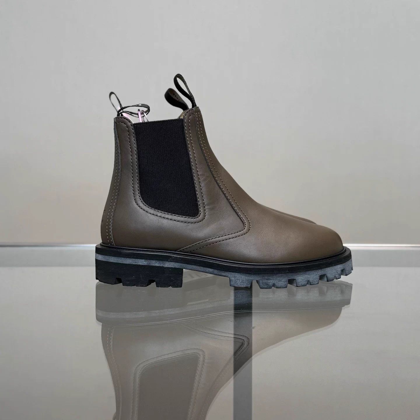 Celine Celine Gray Brown Chelsea Boots Size 36 99 Size US 5 / IT 35 - 3 Thumbnail