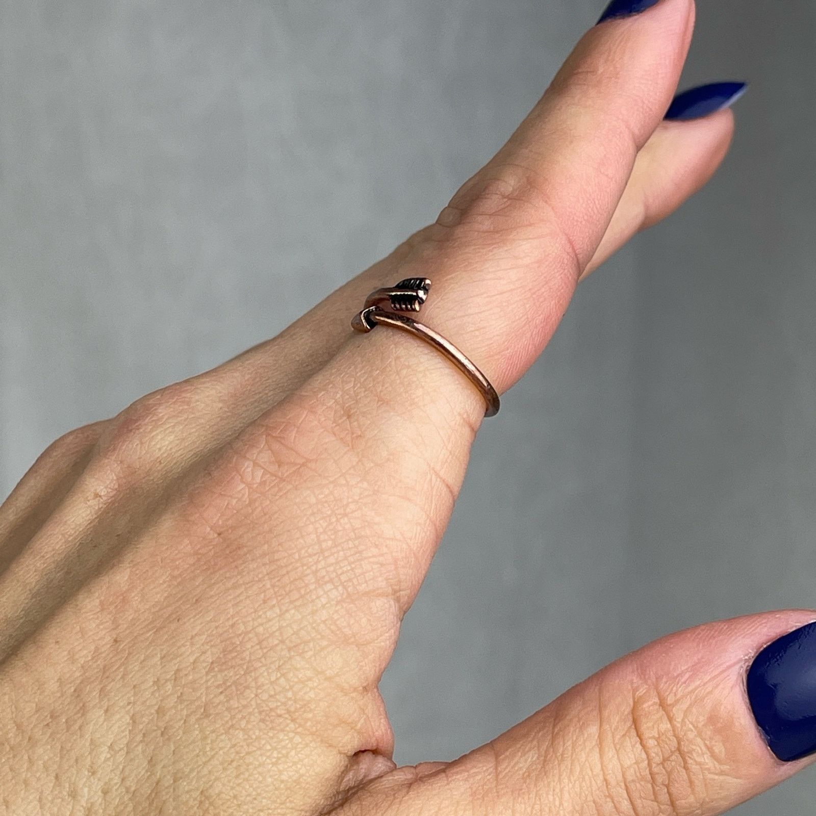 Other Dainty Copper Tone Arrow Shaped Wrap Ring Jewelry 5-5.5 NWOT Size ONE SIZE - 17 Thumbnail