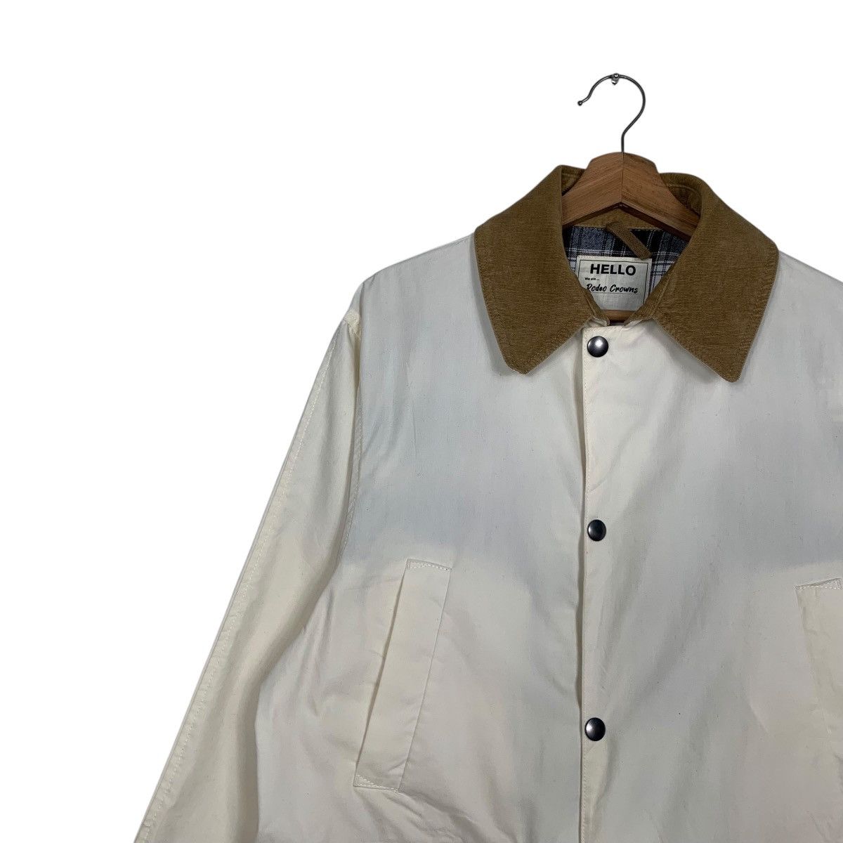 Japanese Brand RODEO CROWNS Lightweight Barn Coat Jacket #2758-C124 Size US L / EU 52-54 / 3 - 3 Thumbnail