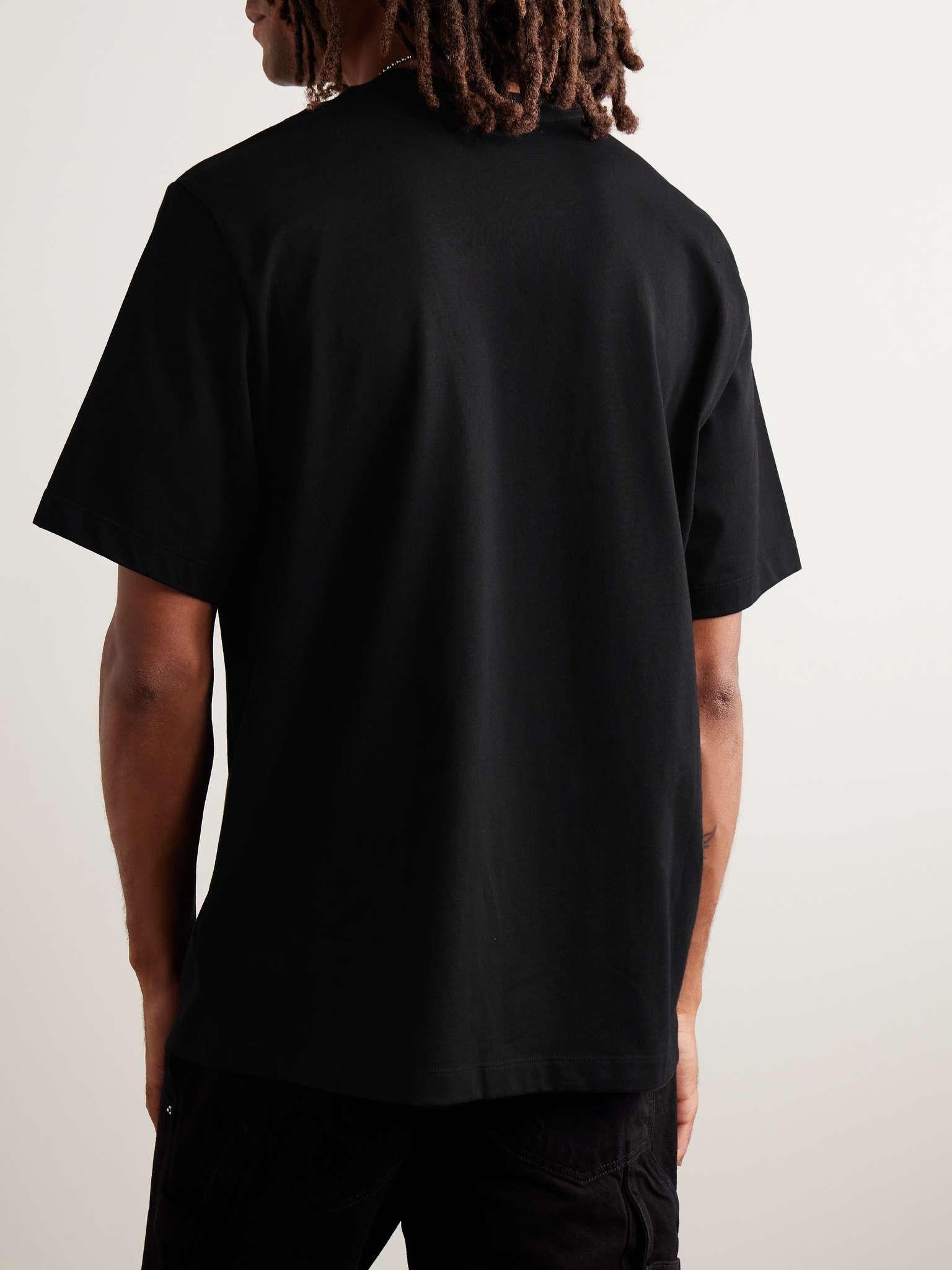 Amiri o1s1wg110725 Logo-Print T-Shirt in Black Size US L / EU 52-54 / 3 - 4 Thumbnail