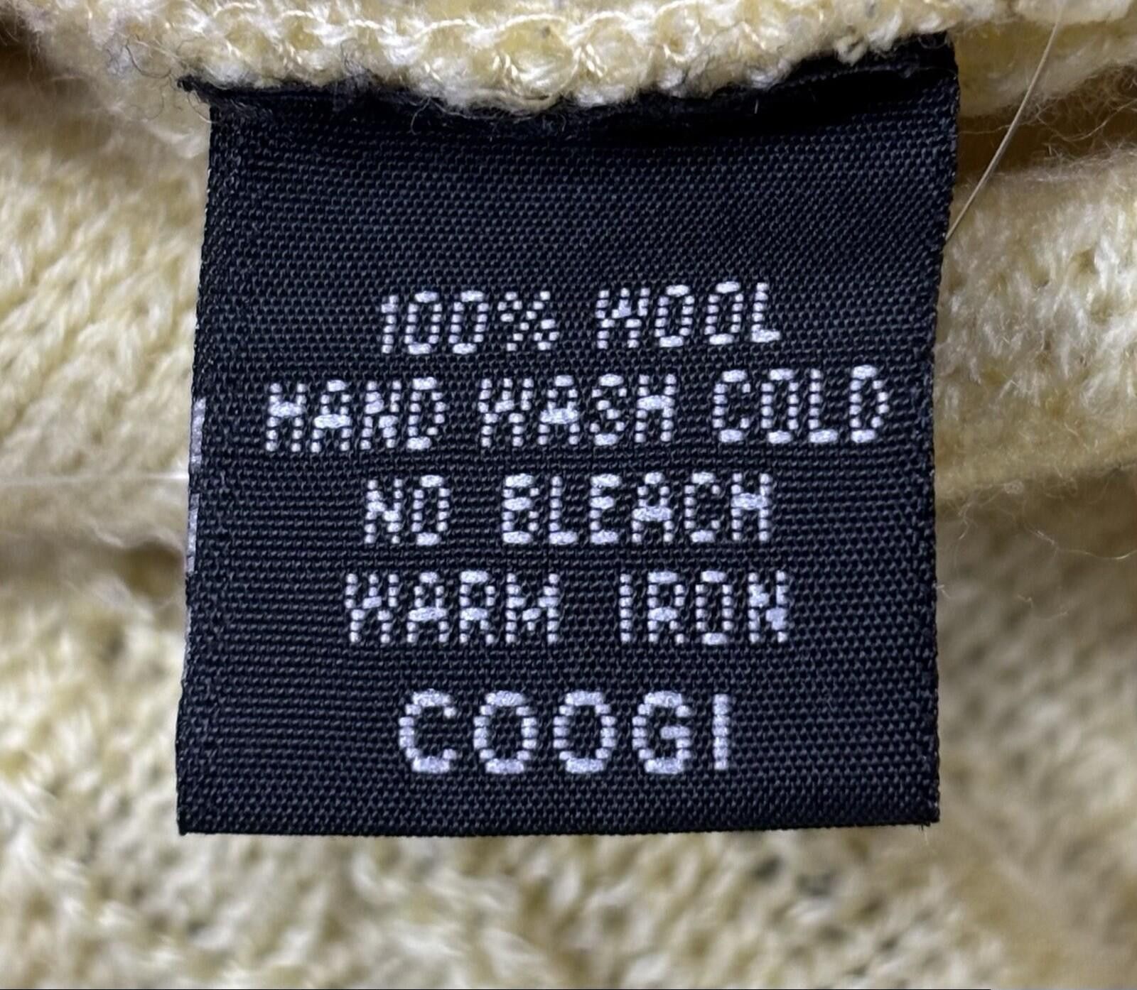 Coogi Coogi Polo Sweater Mens 2XL Wool 3D Knit Biggie Yellow 90s Size US XXL / EU 58 / 5 - 9 Thumbnail