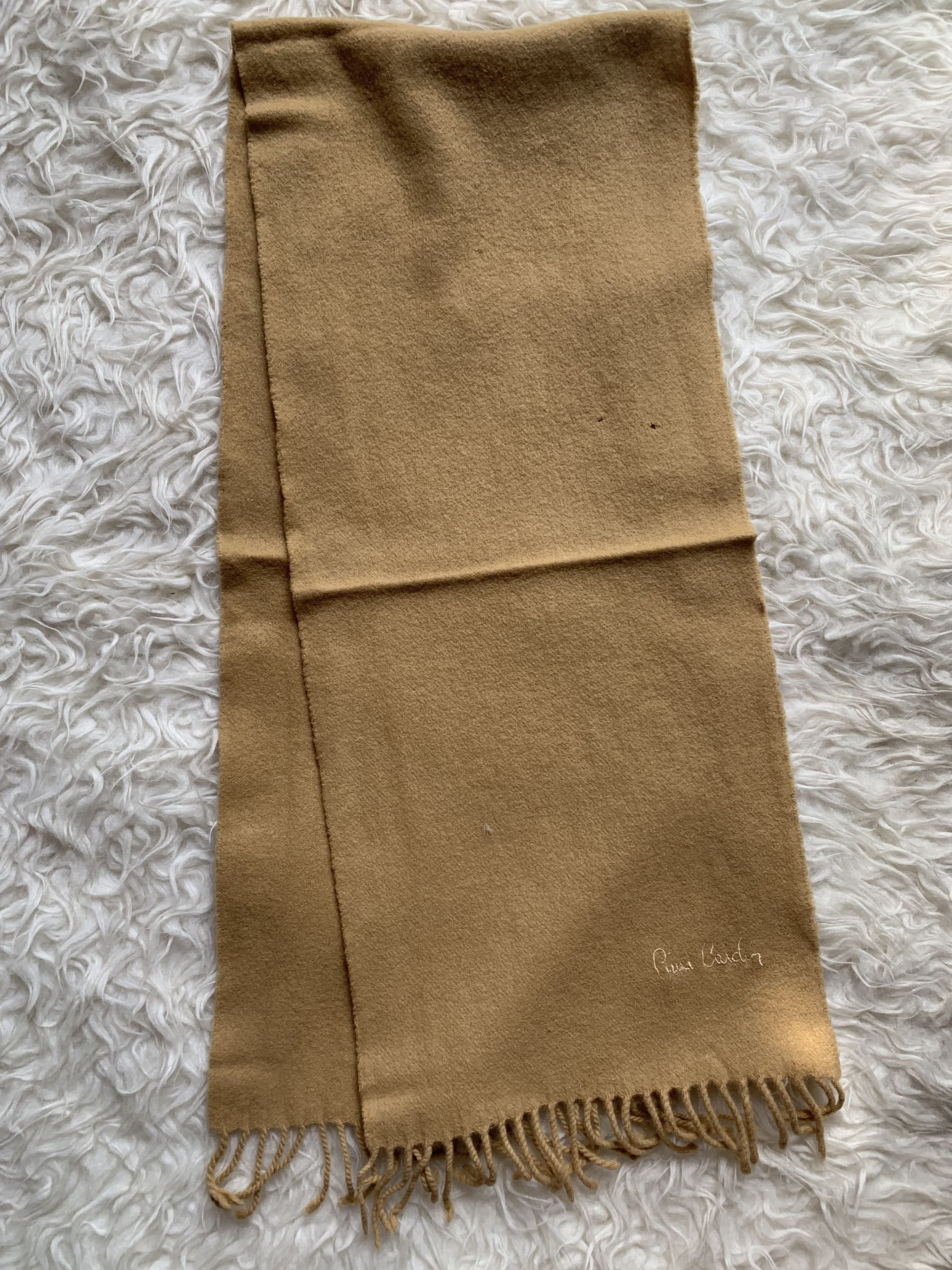 Pierre Cardin Pierre Cardin Neck Scarf Mustard Size ONE SIZE - 3 Thumbnail