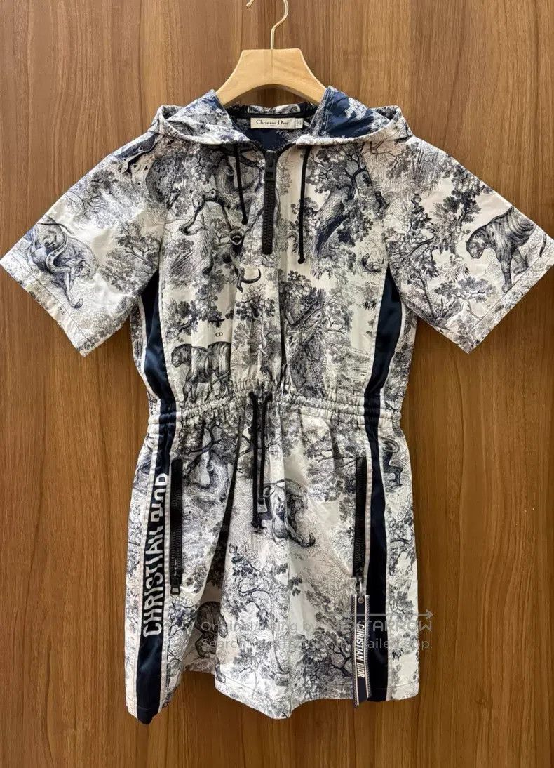 Dior Dior Zoo Jungle Series Hooded Dress Size XS / US 0-2 / IT 36-38 - 1 Thumbnail