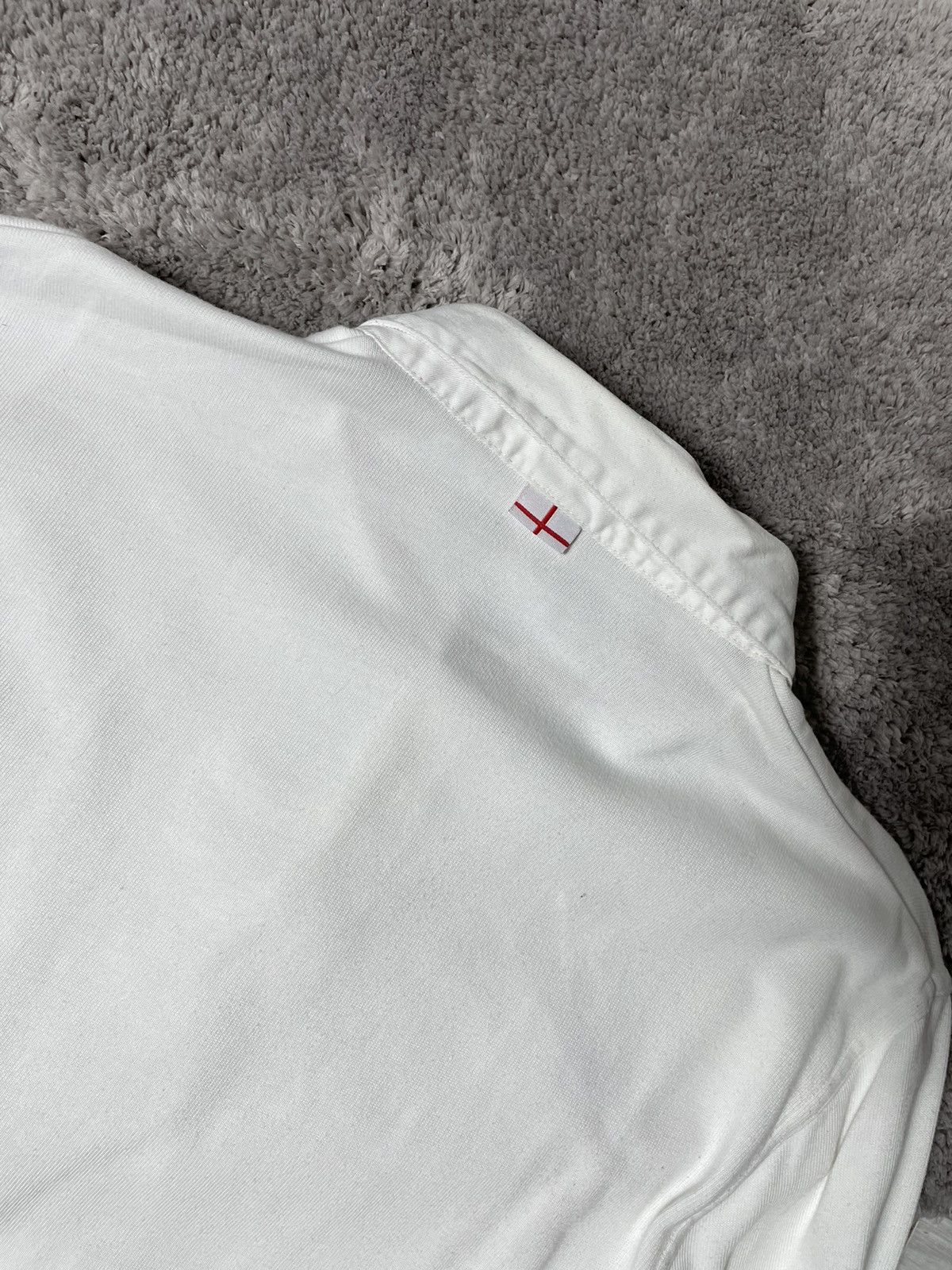 Nike × Vintage Vintage 00’s Nike England Rugby White Size US L / EU 52-54 / 3 - 4 Thumbnail
