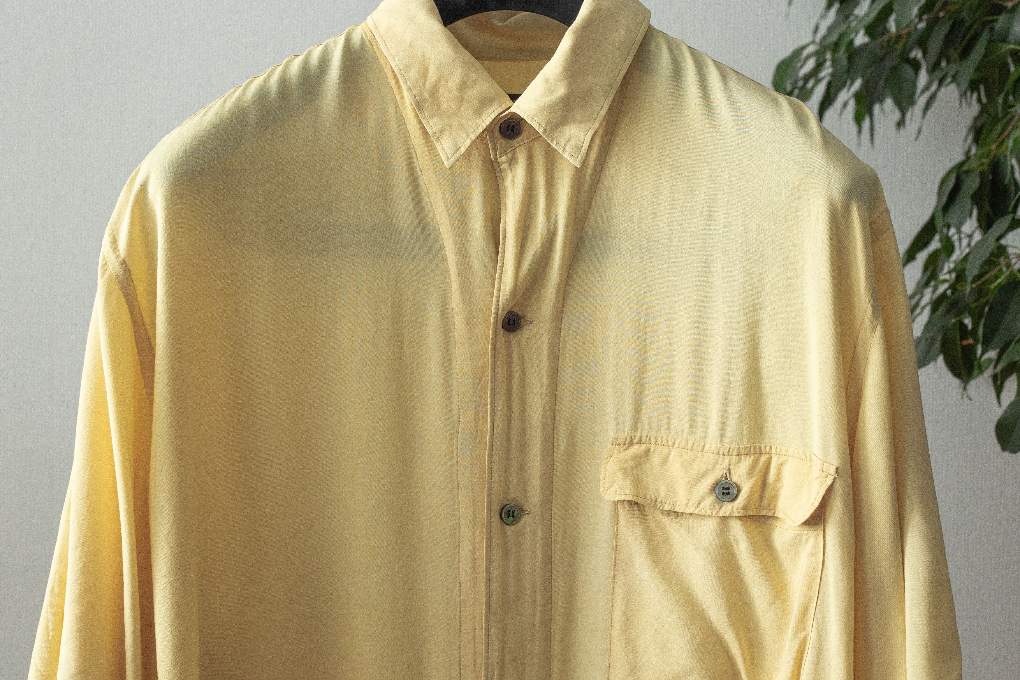 Comme des Garcons Homme Plus 1995SS rayon shirt Size US M / EU 48-50 / 2 - 3 Thumbnail