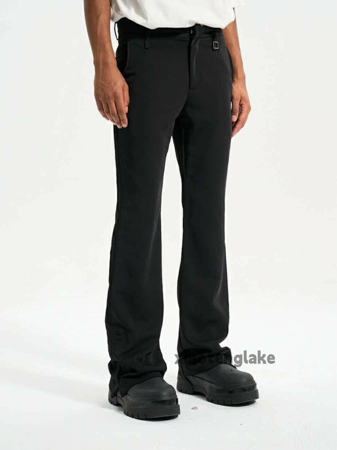 Designer × Japanese Brand × Vintage retro disco dance yuppie bootcut flared pants Size US 32 / EU 48 - 2 Thumbnail