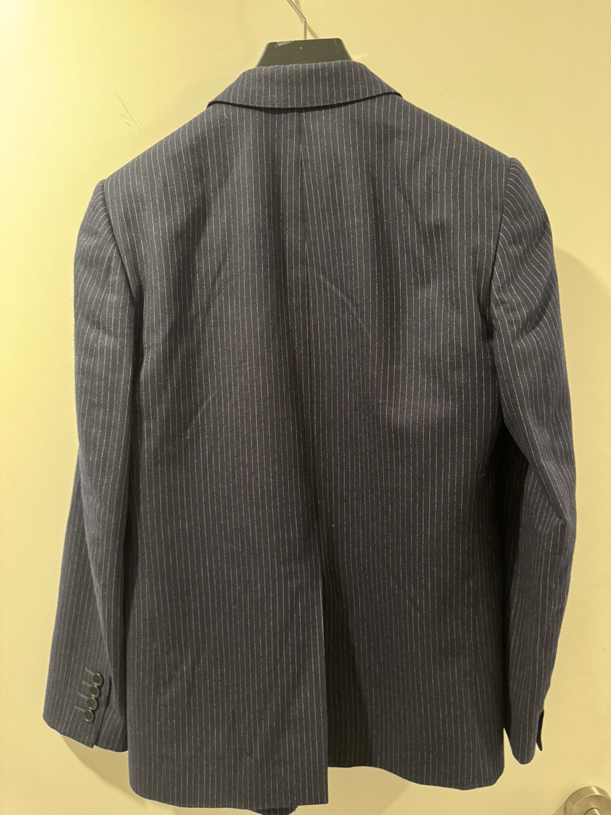 Celine Double breasted Hedi blazer, early Celine years Size 44R - 3 Thumbnail