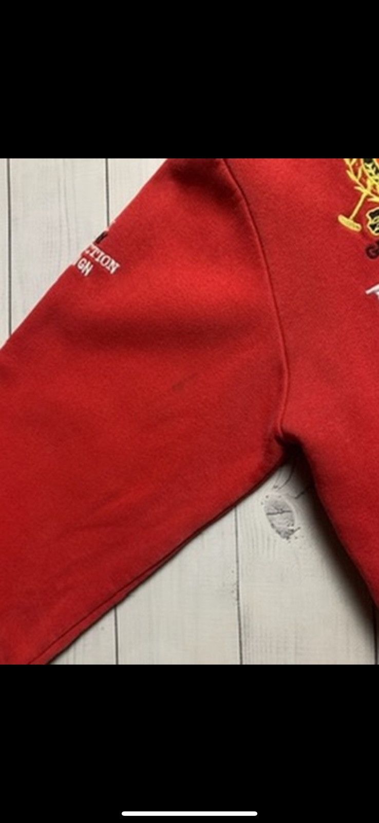 Vintage Vintage polo Royal Club zip hoodie size L red big logo Size US L / EU 52-54 / 3 - 5 Thumbnail