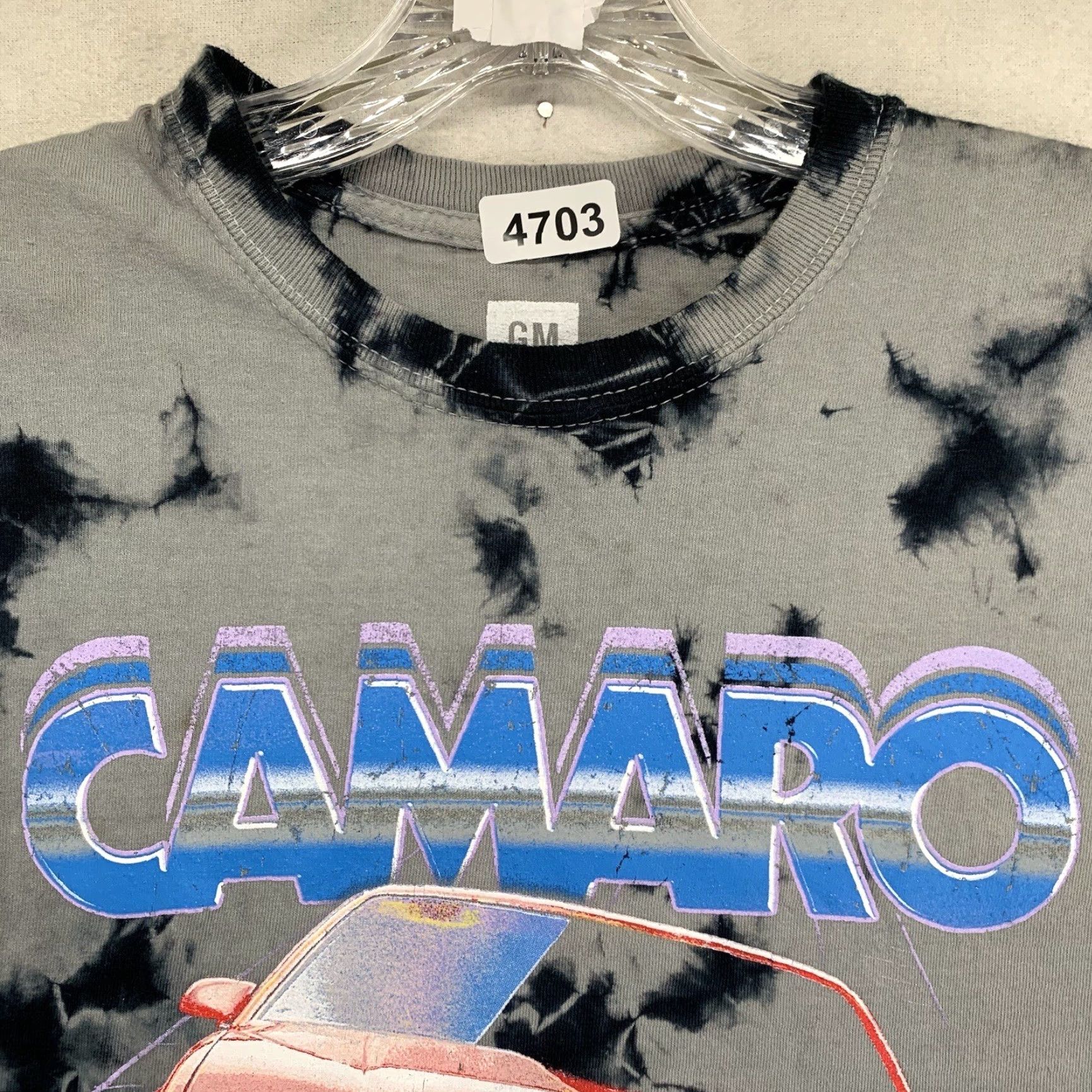Vintage GM Chevrolet Geometric Logo T-Shirt Men's S Gray Short Sleeve Crew Neck American Cars Size US S / EU 44-46 / 1 - 7 Thumbnail