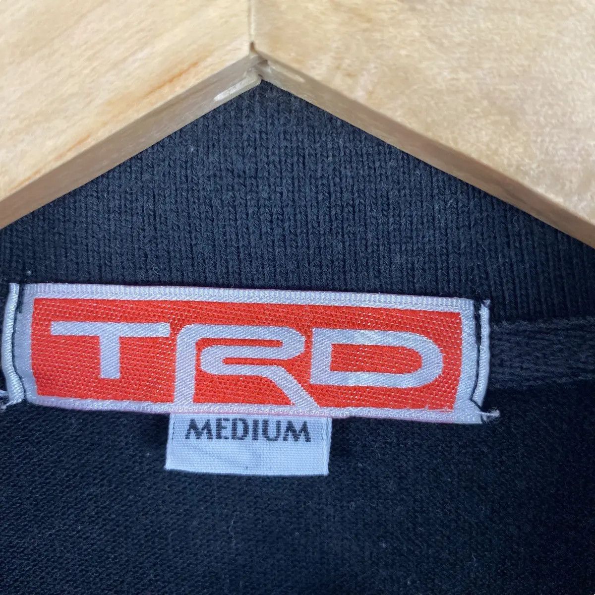 Japanese Brand Vintage 90's TRD RACING Staff Small Logo Polo Shirt Medium Size US M / EU 48-50 / 2 - 5 Thumbnail