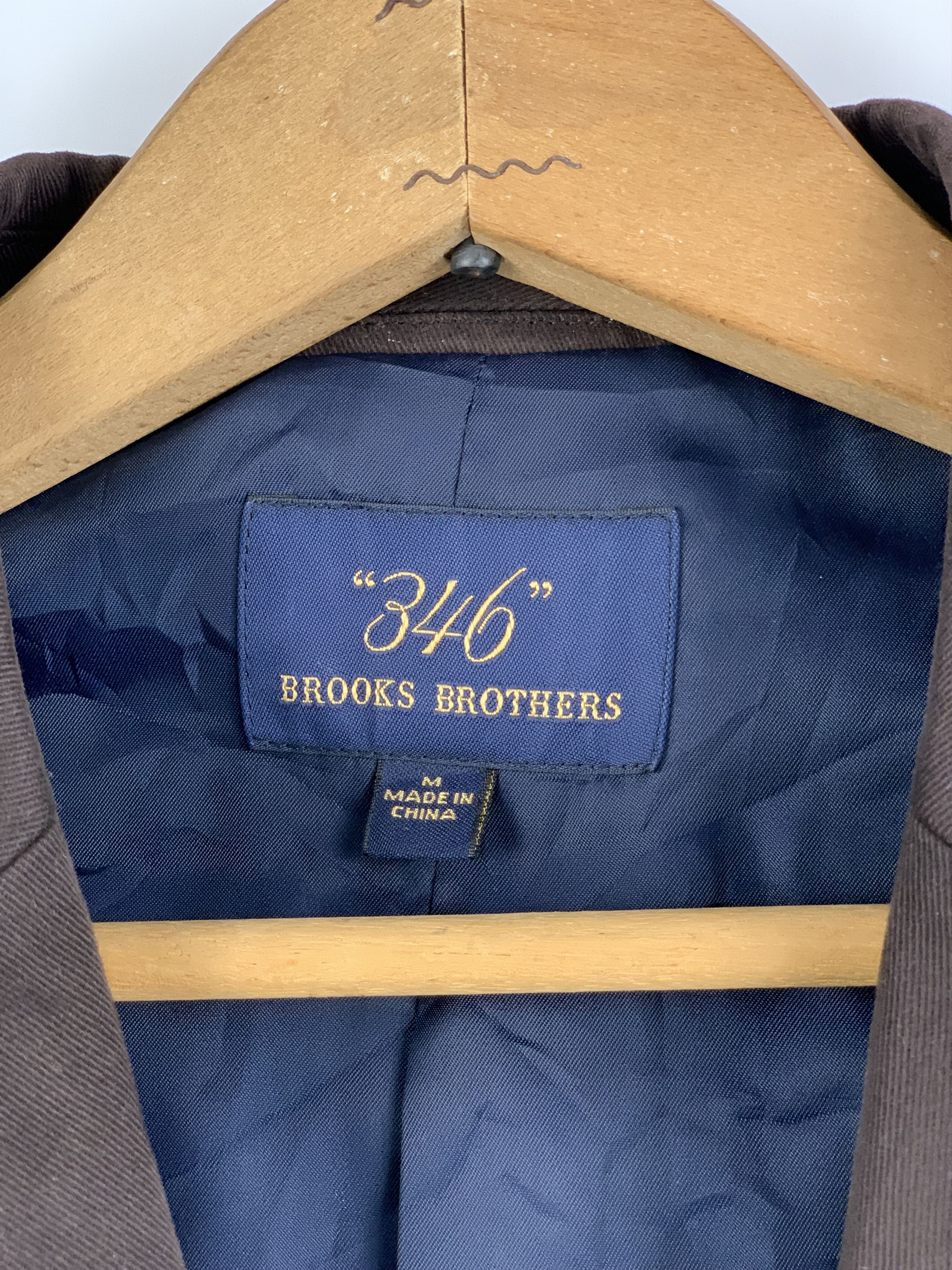 Brooks Brothers Vintage 90s Brooks Brother Blazer Wool Jacket J1650 Size US M / EU 48-50 / 2 - 6 Thumbnail